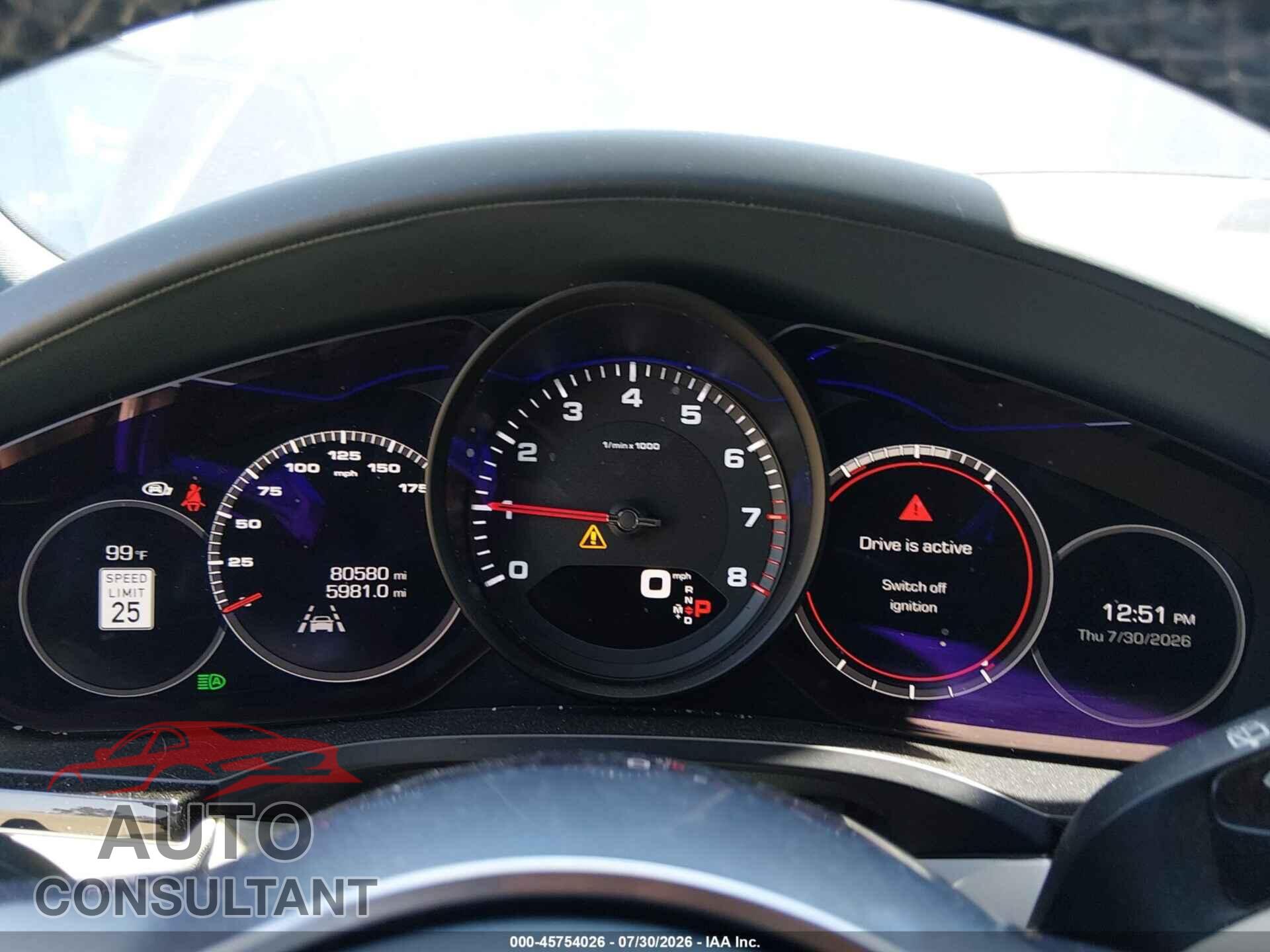 PORSCHE CAYENNE 2019 - WP1AA2AY3KDA17306