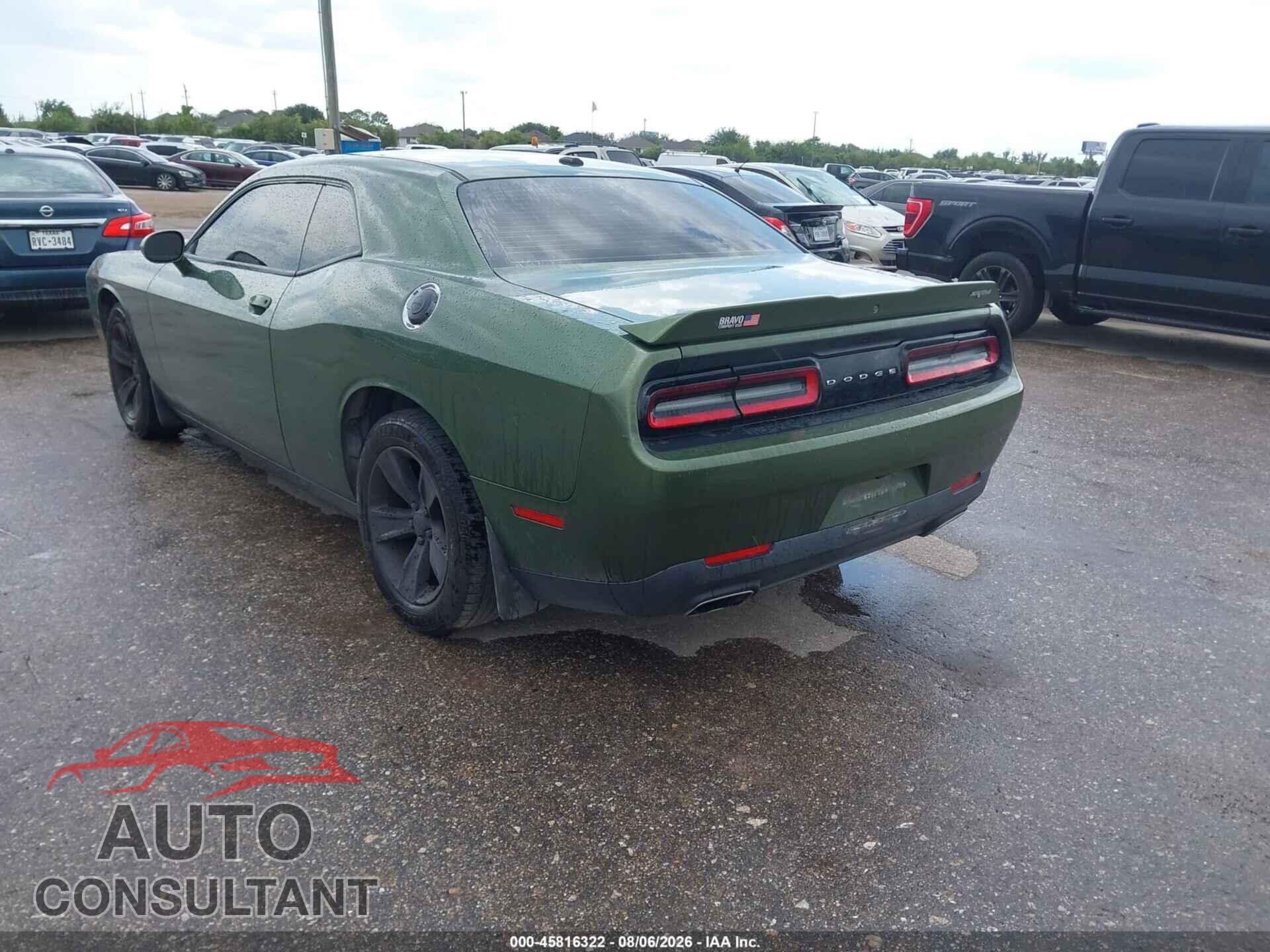 DODGE CHALLENGER 2019 - 2C3CDZAG0KH561576