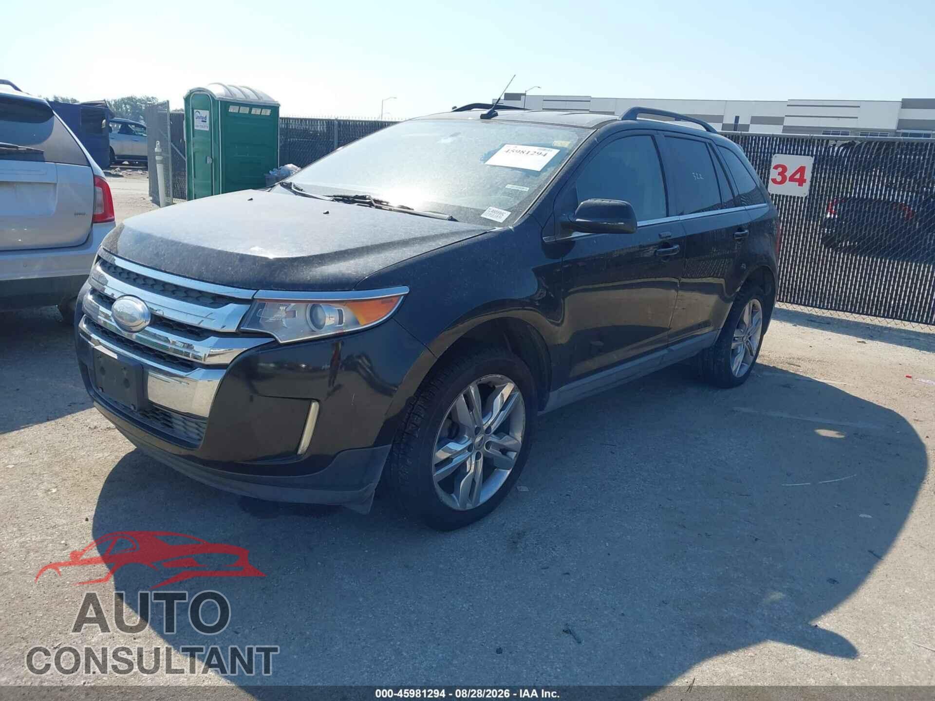 FORD EDGE 2013 - 2FMDK3KC0DBA97544