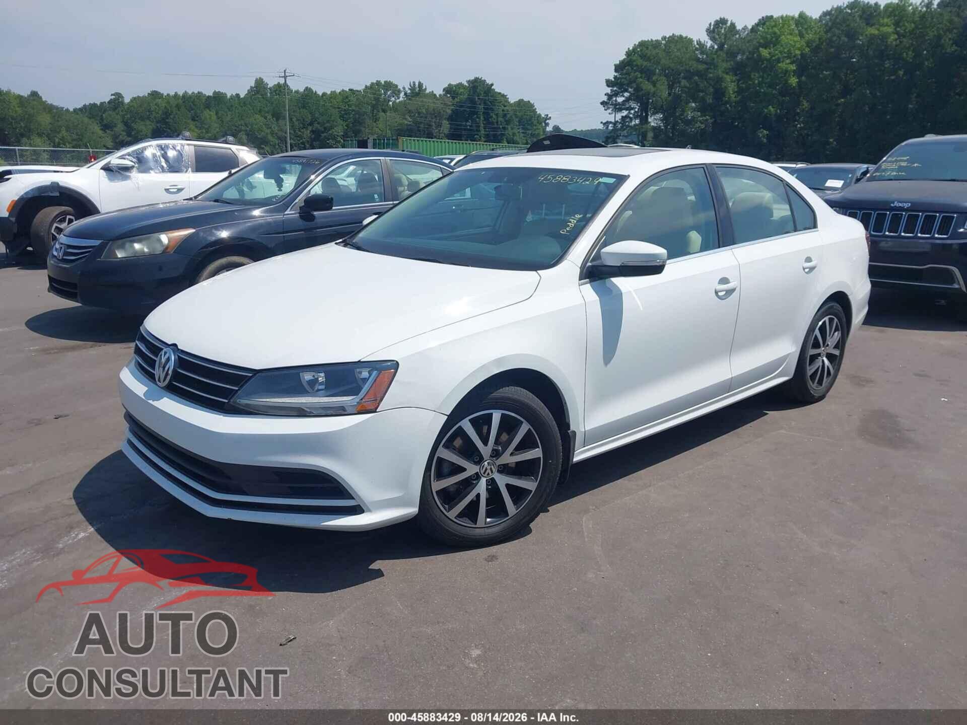VOLKSWAGEN JETTA 2017 - 3VWDB7AJ3HM281485
