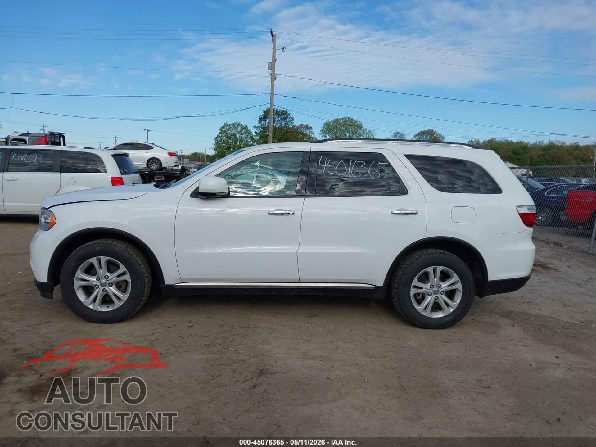 DODGE DURANGO 2013 - 1C4RDJDG3DC674849