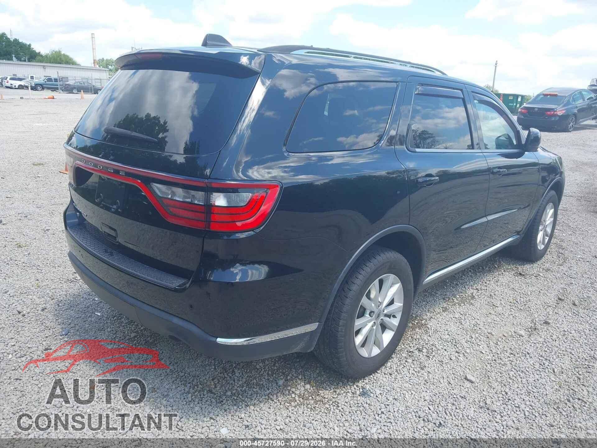 DODGE DURANGO 2019 - 1C4RDJAG7KC576411