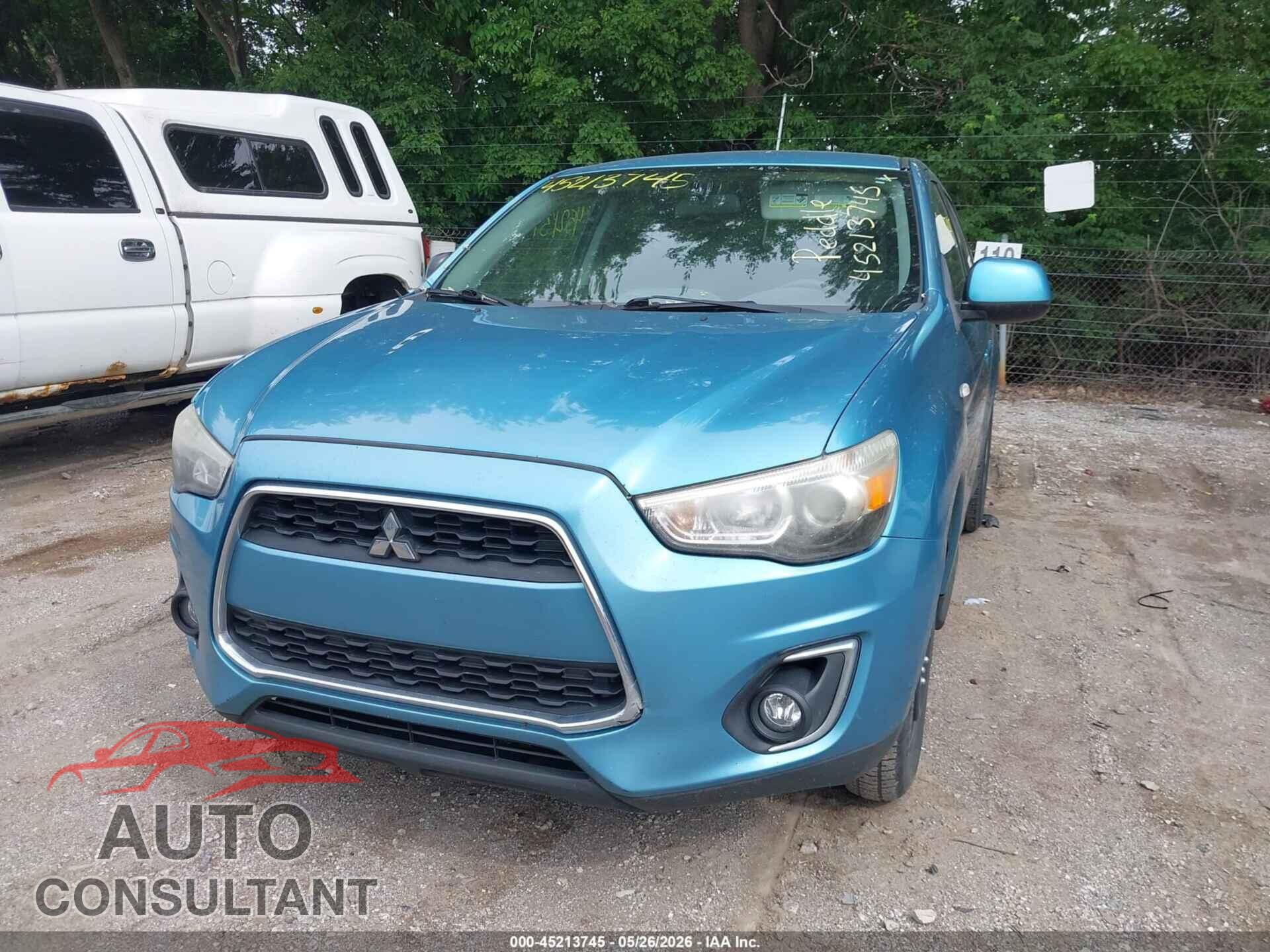 MITSUBISHI OUTLANDER SPORT 2013 - 4A4AP3AU5DE016554