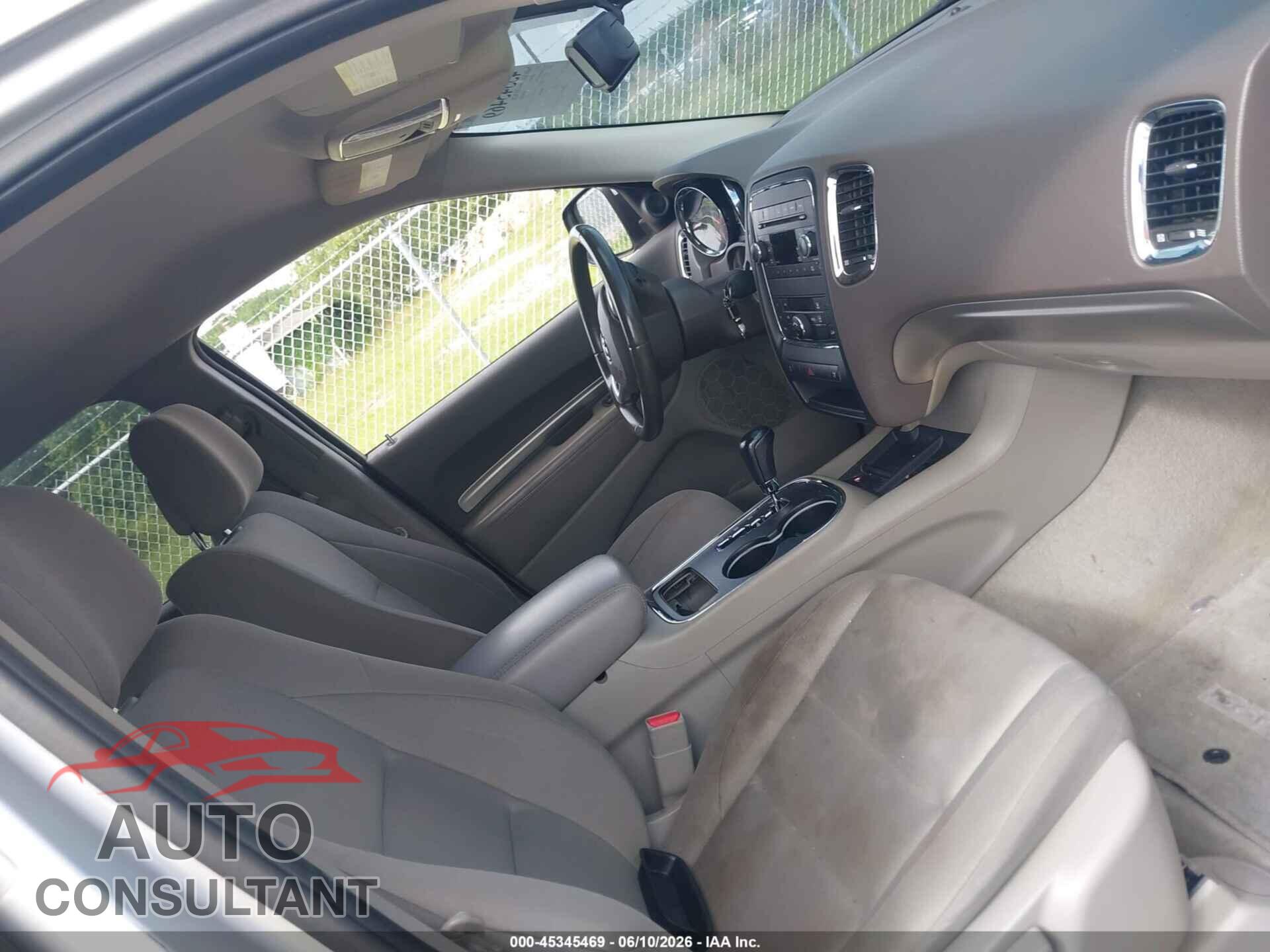 DODGE DURANGO 2012 - 1C4RDHAG3CC152296