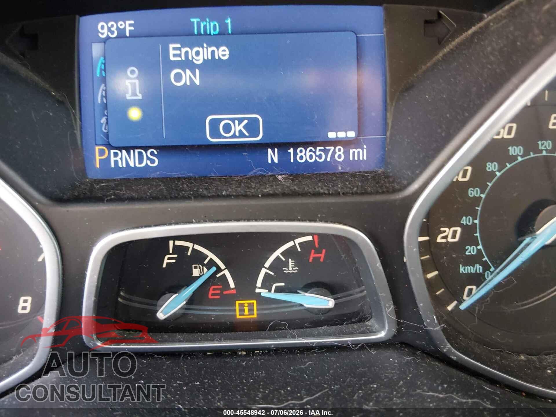 FORD FOCUS 2014 - 1FADP3F27EL227480