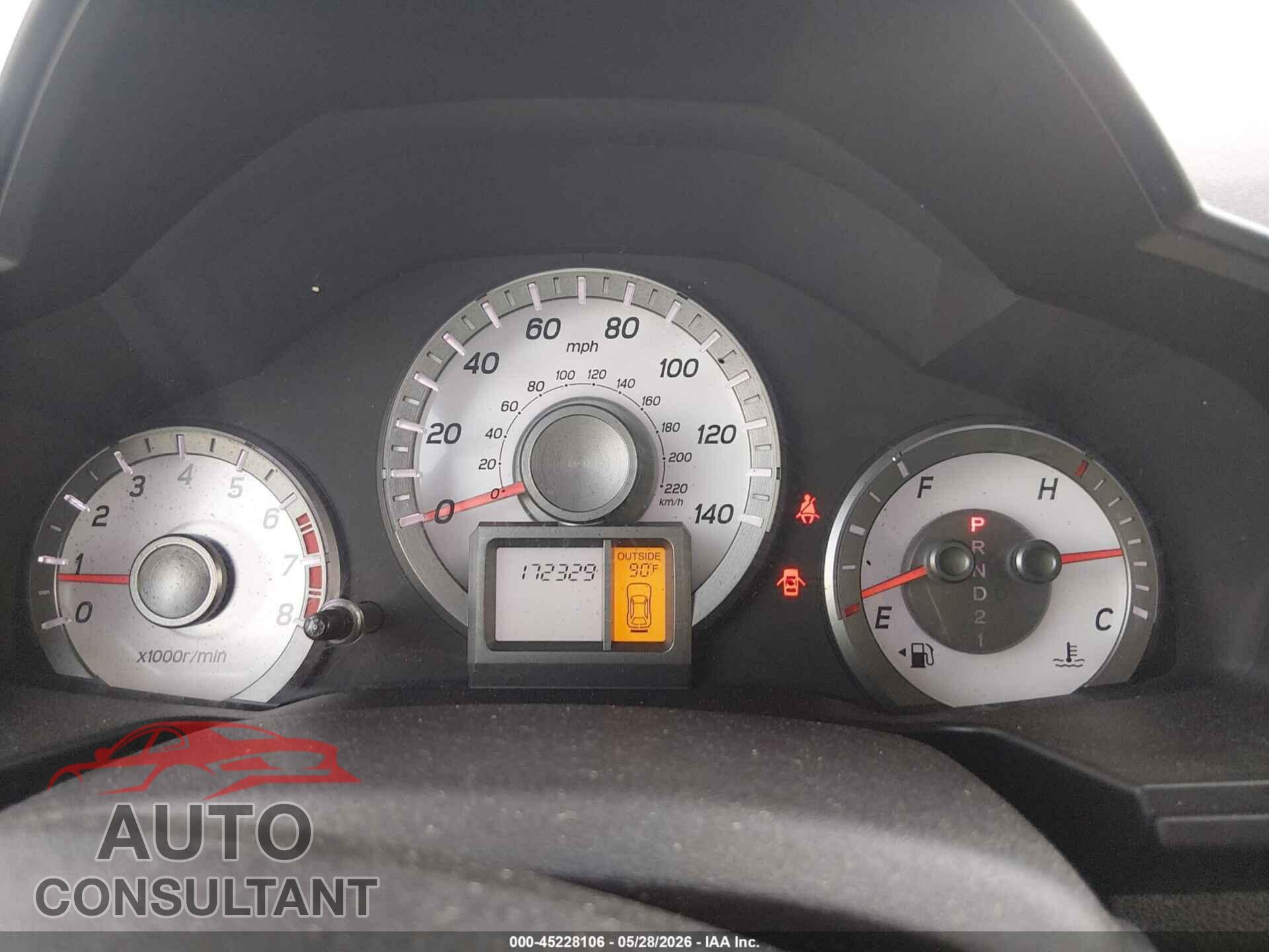 HONDA PILOT 2012 - 5FNYF3H79CB028681