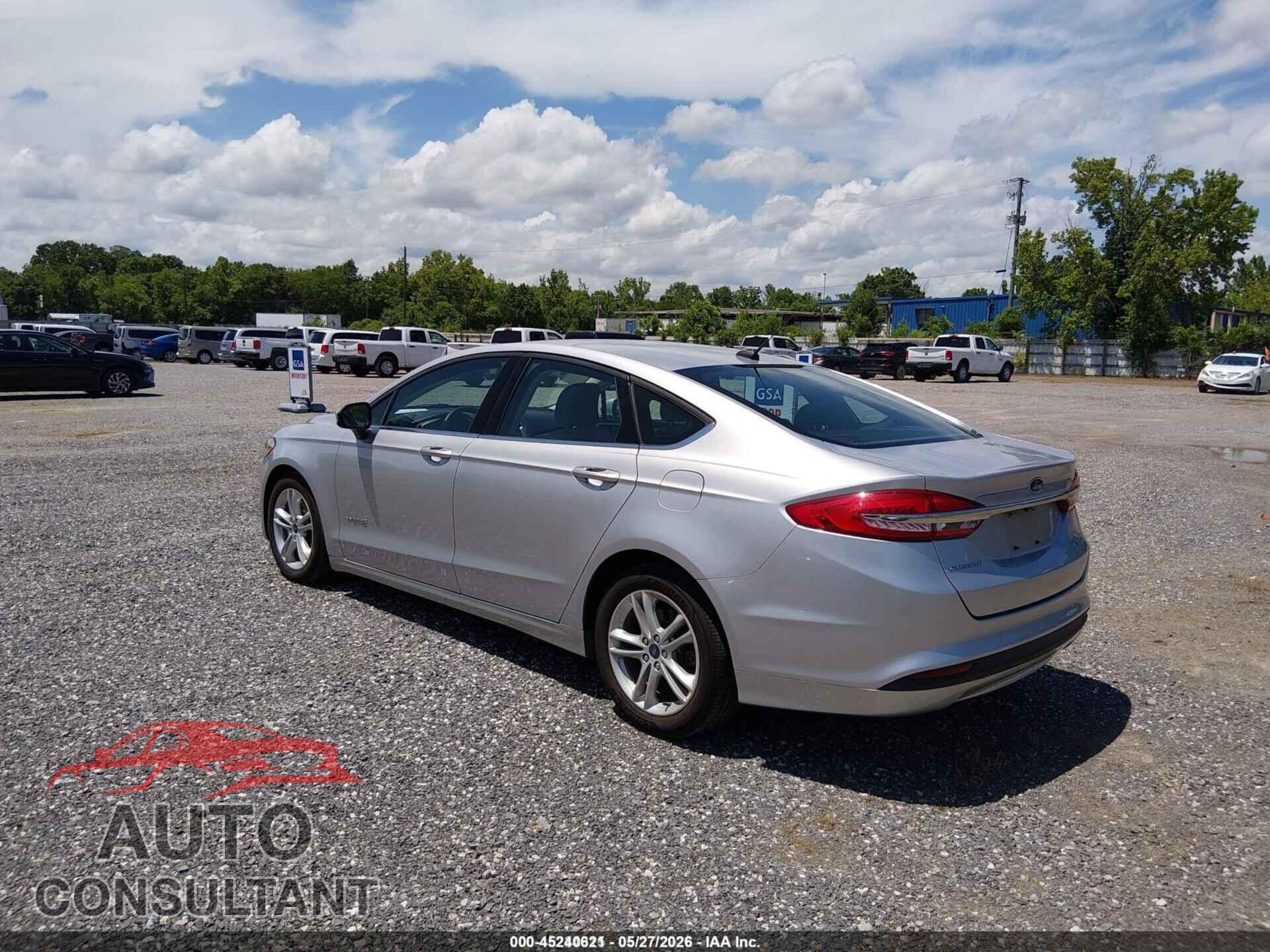 FORD FUSION HYBRID 2018 - 3FA6P0UU1JR243519