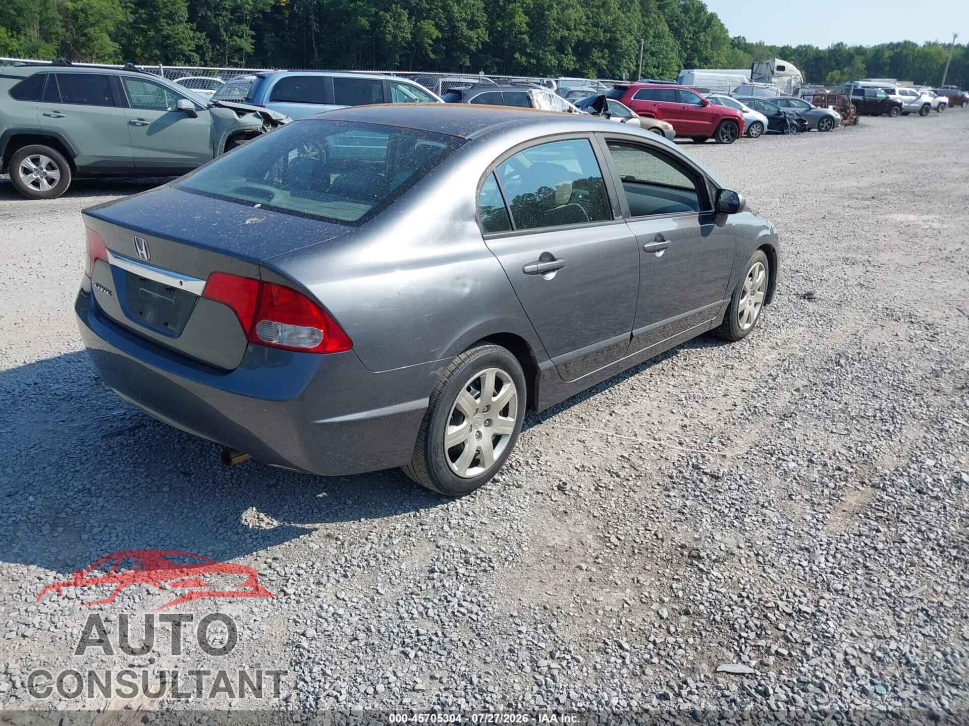 HONDA CIVIC 2010 - 19XFA1E5XAE047448