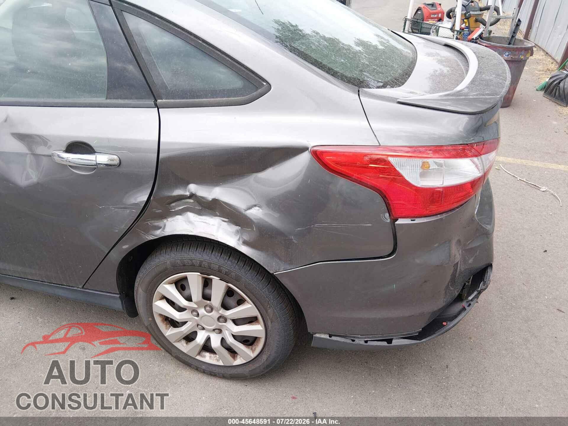 FORD FOCUS 2014 - 1FADP3F23EL254725
