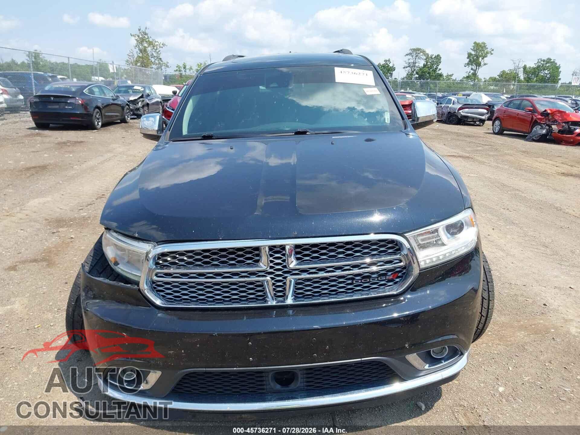 DODGE DURANGO 2018 - 1C4RDJEG8JC362648