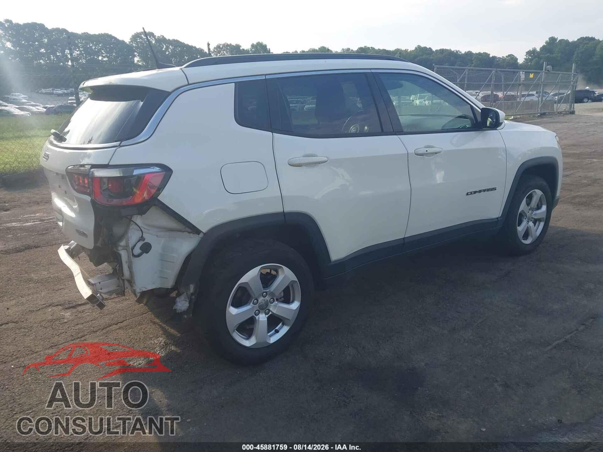 JEEP COMPASS 2019 - 3C4NJDBB0KT595740