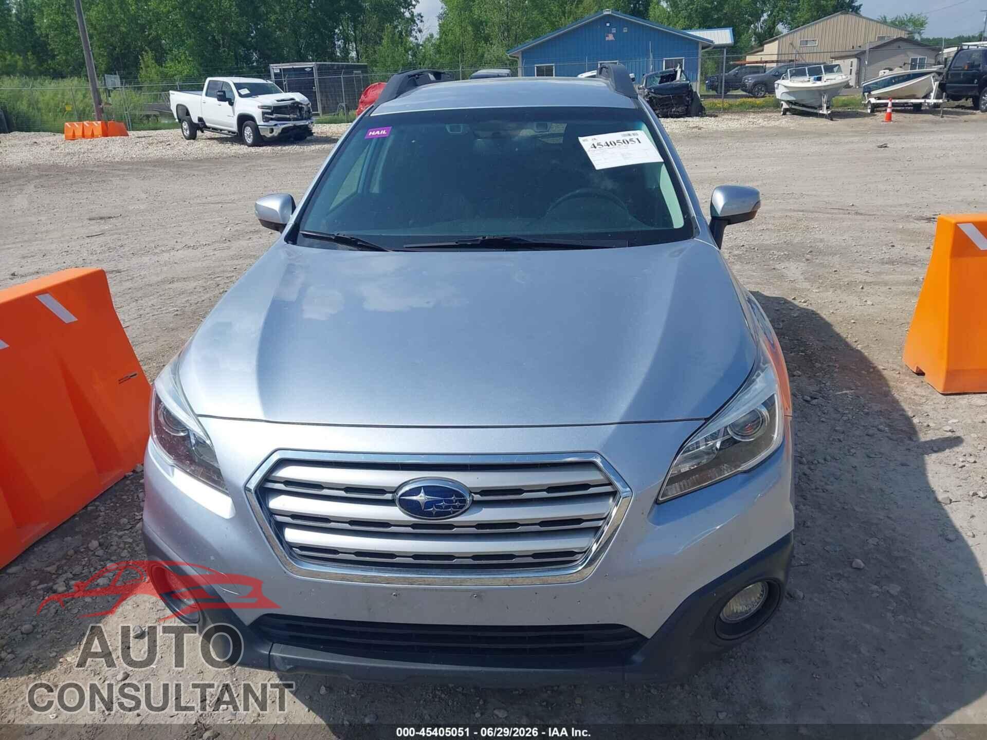 SUBARU OUTBACK 2015 - 4S4BSBFC9F3343473