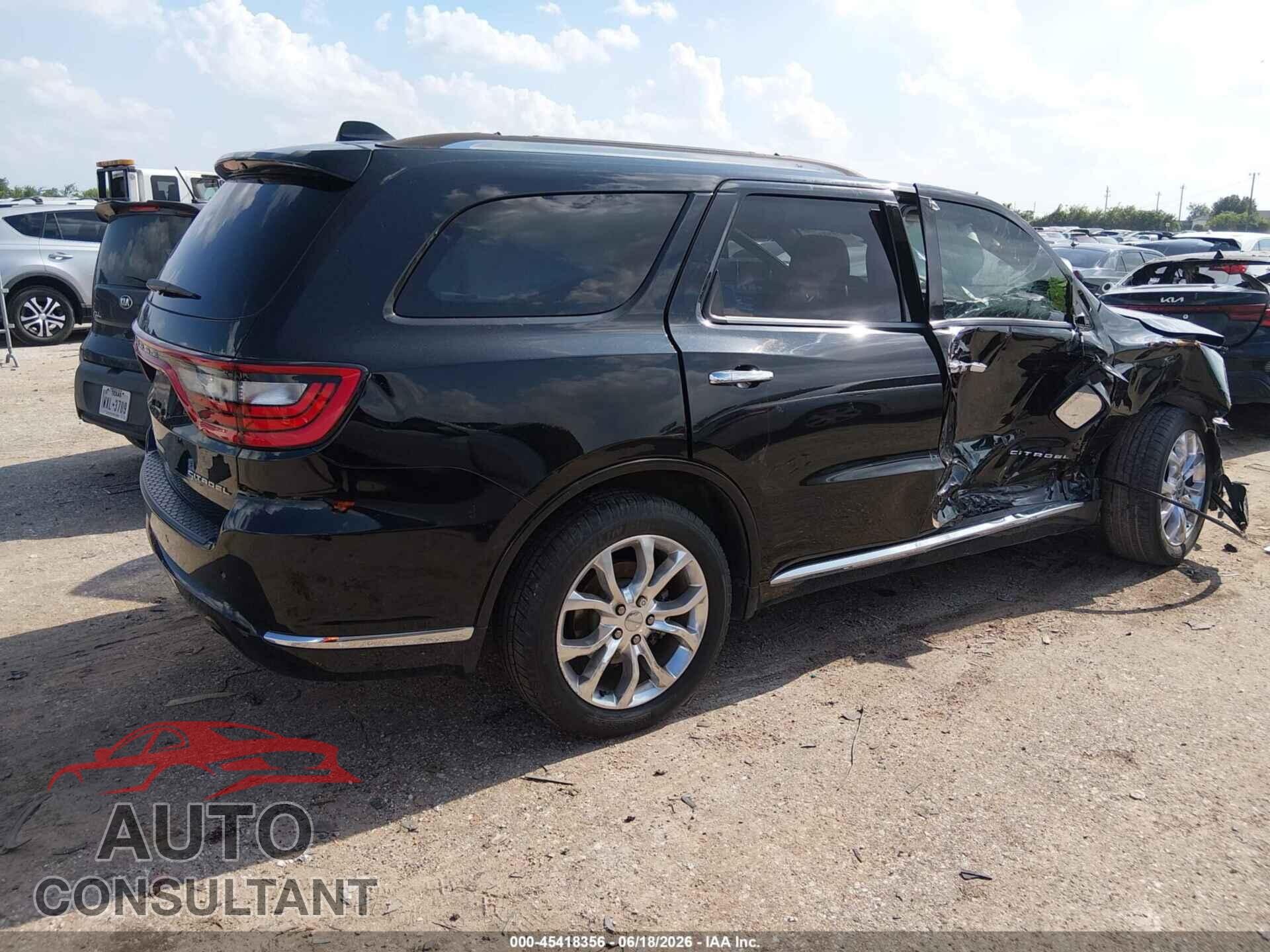 DODGE DURANGO 2017 - 1C4RDHEG7HC774689