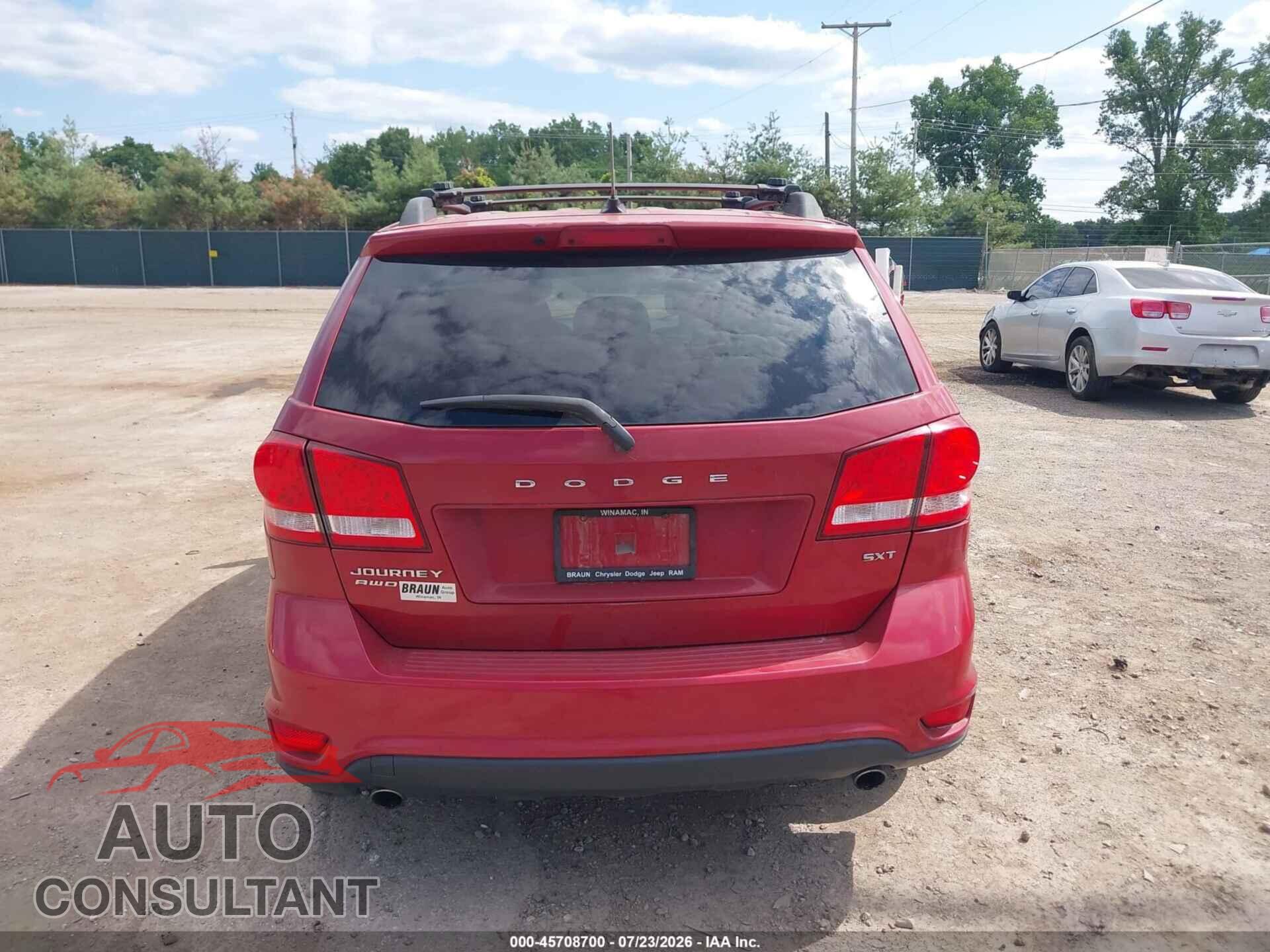 DODGE JOURNEY 2012 - 3C4PDDBG8CT240148