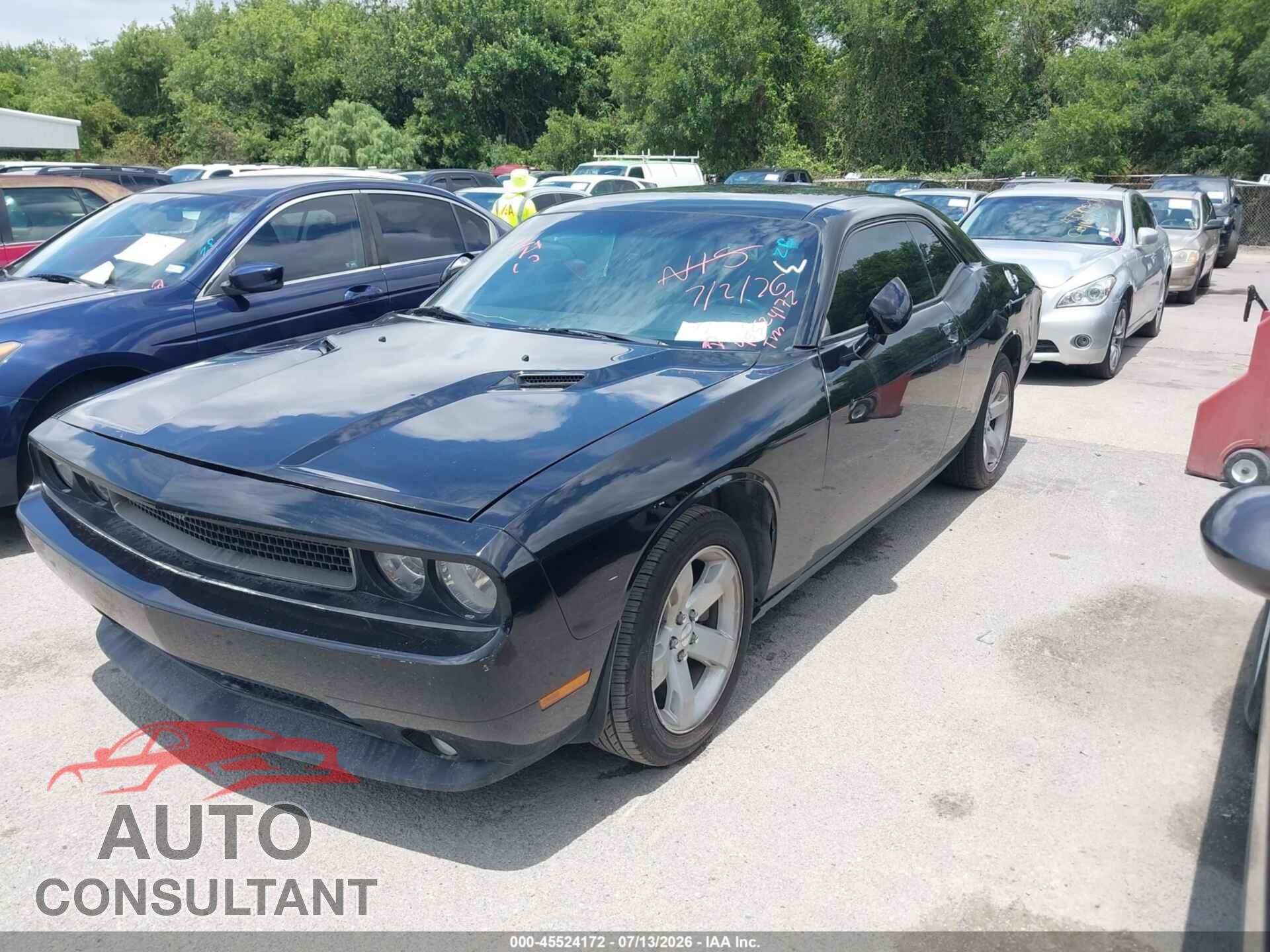 DODGE CHALLENGER 2012 - 2C3CDYAG5CH174064