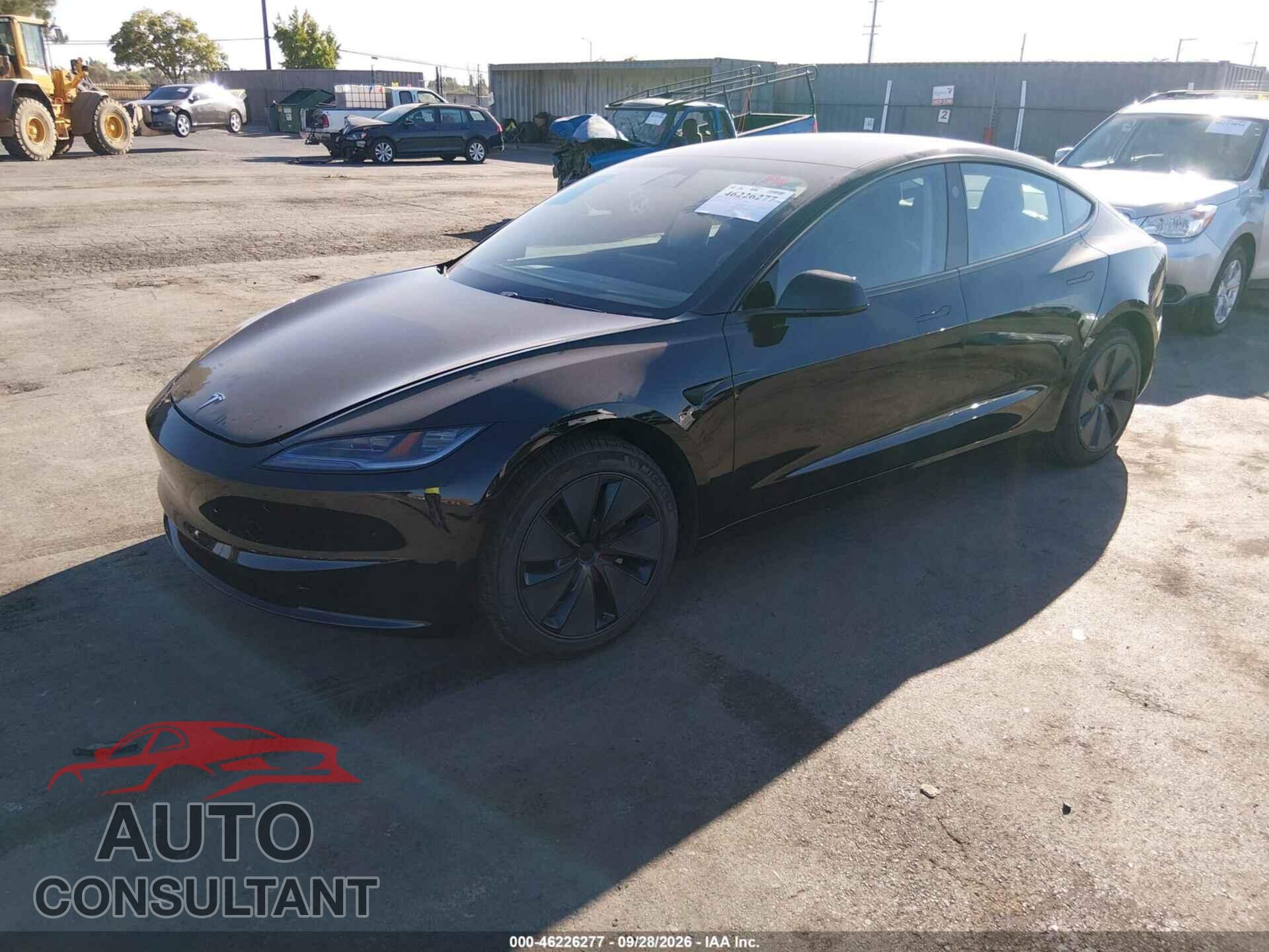 TESLA MODEL 3 2025 - 5YJ3E1EA9SF047280