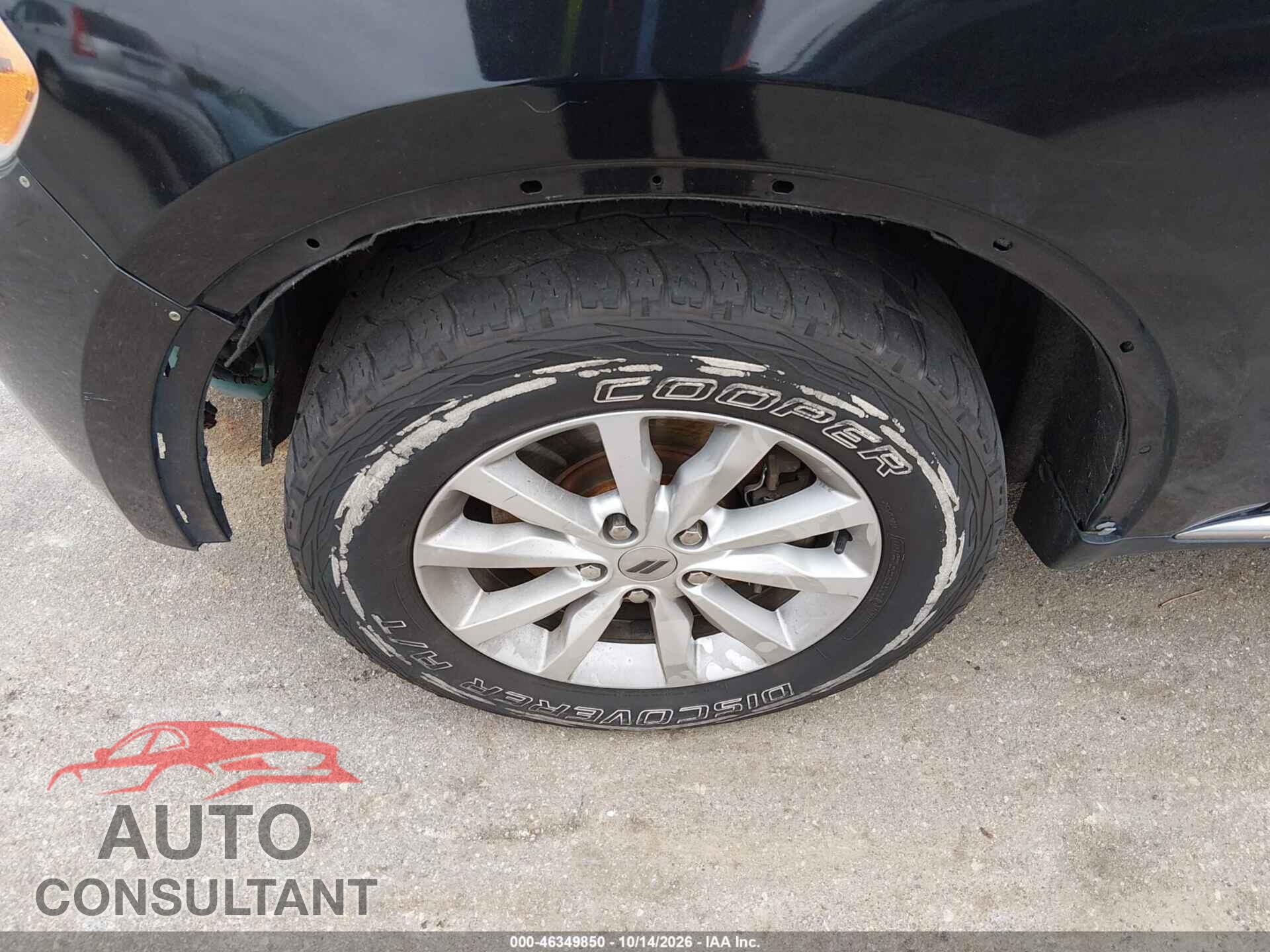 DODGE DURANGO 2013 - 1C4SDJET6DC505194