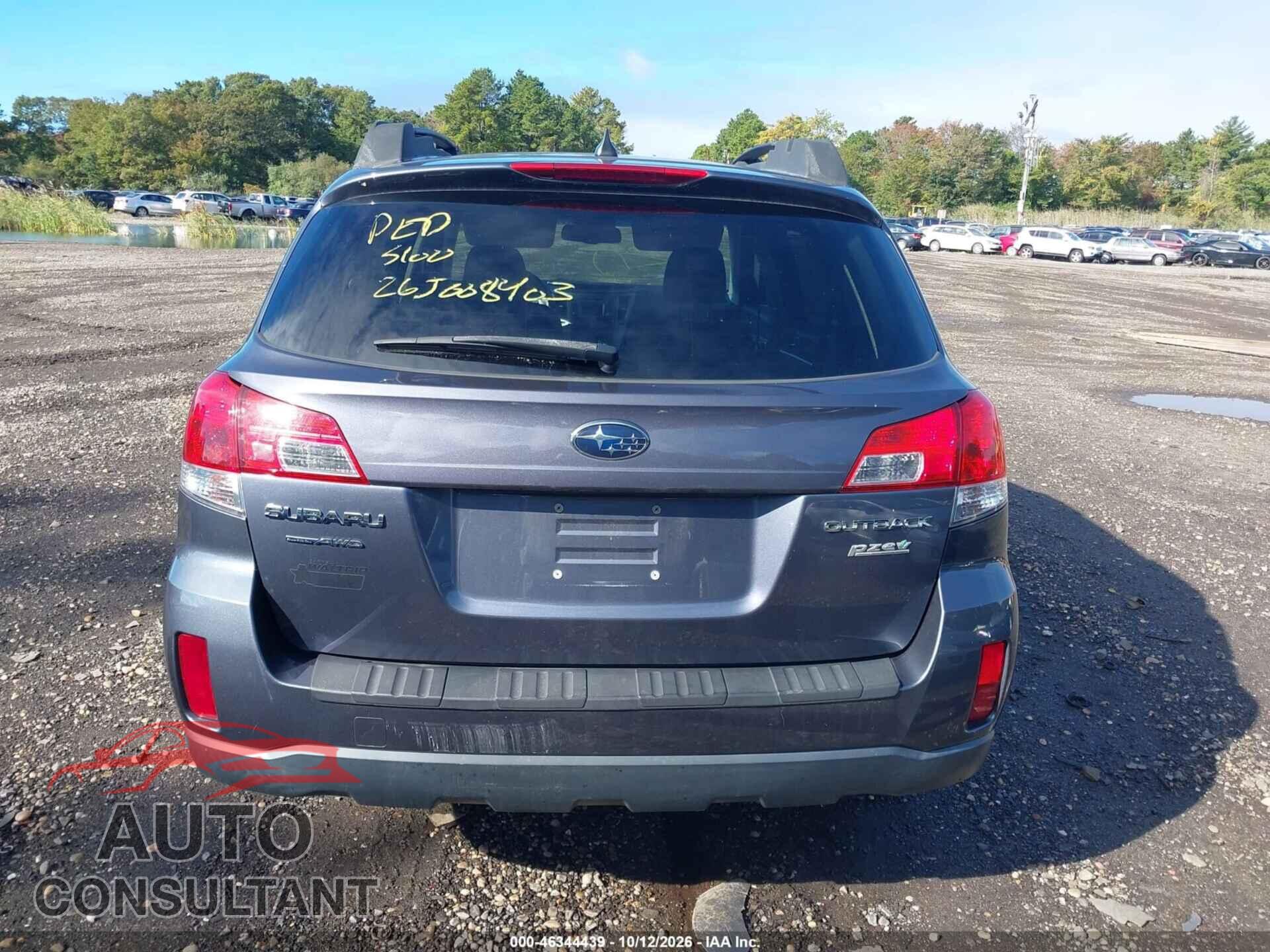 SUBARU OUTBACK 2014 - 4S4BRBCC4E3218220