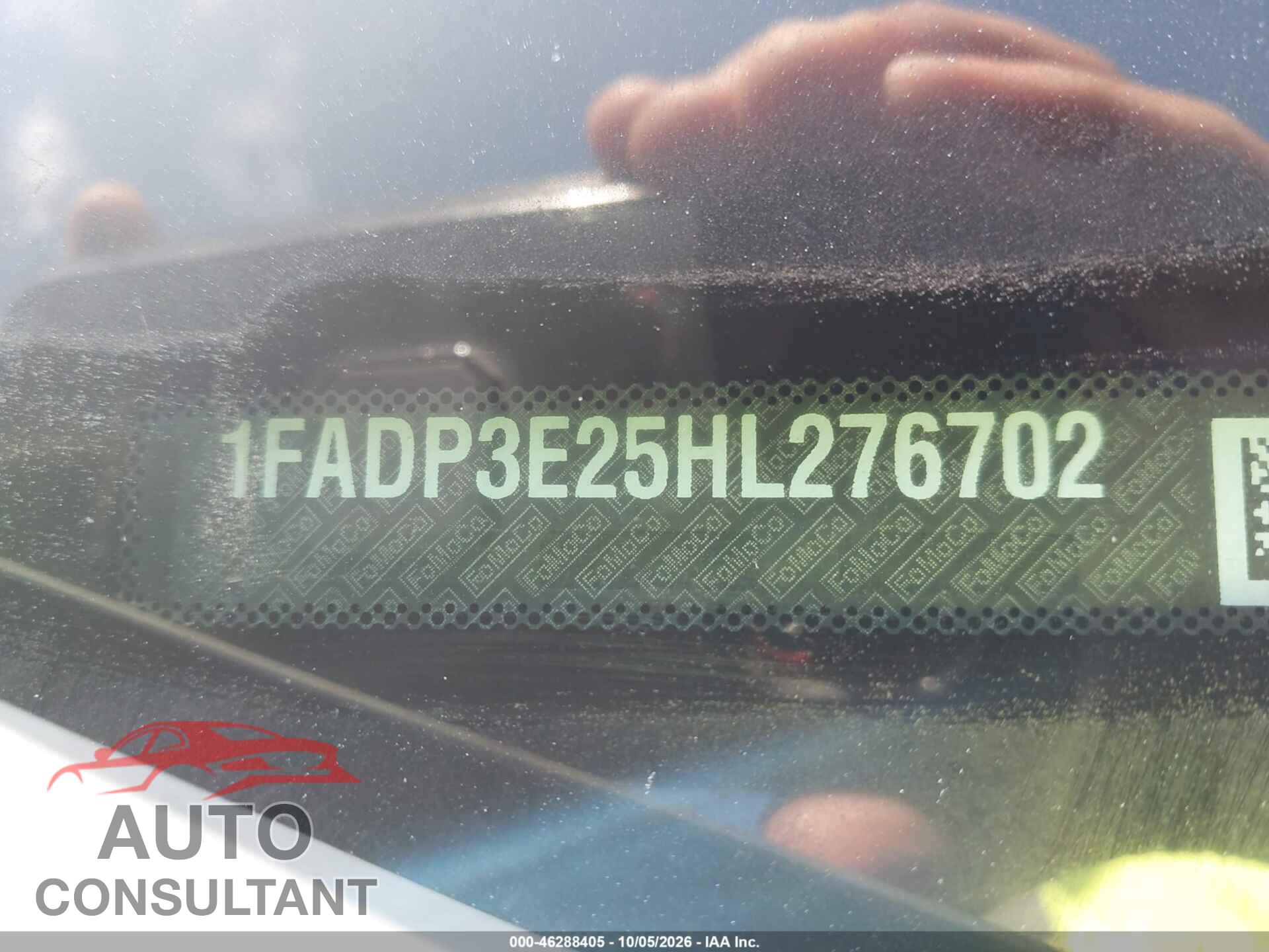 FORD FOCUS 2017 - 1FADP3E25HL276702
