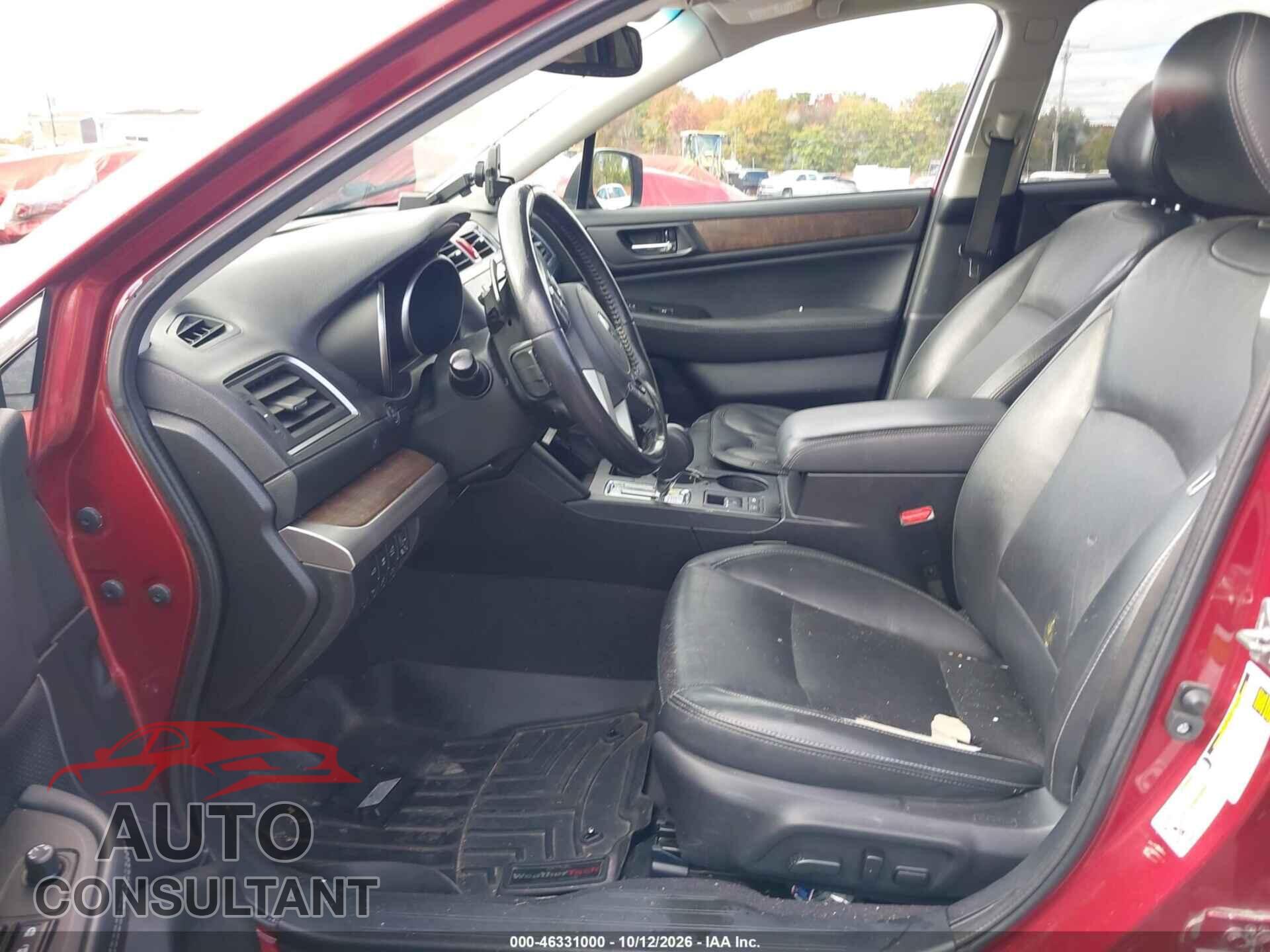 SUBARU OUTBACK 2016 - 4S4BSANC0G3246871