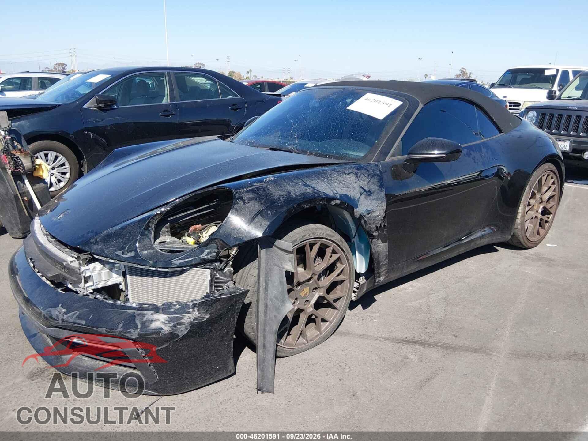 PORSCHE 911 2021 - WP0CA2A9XMS239357