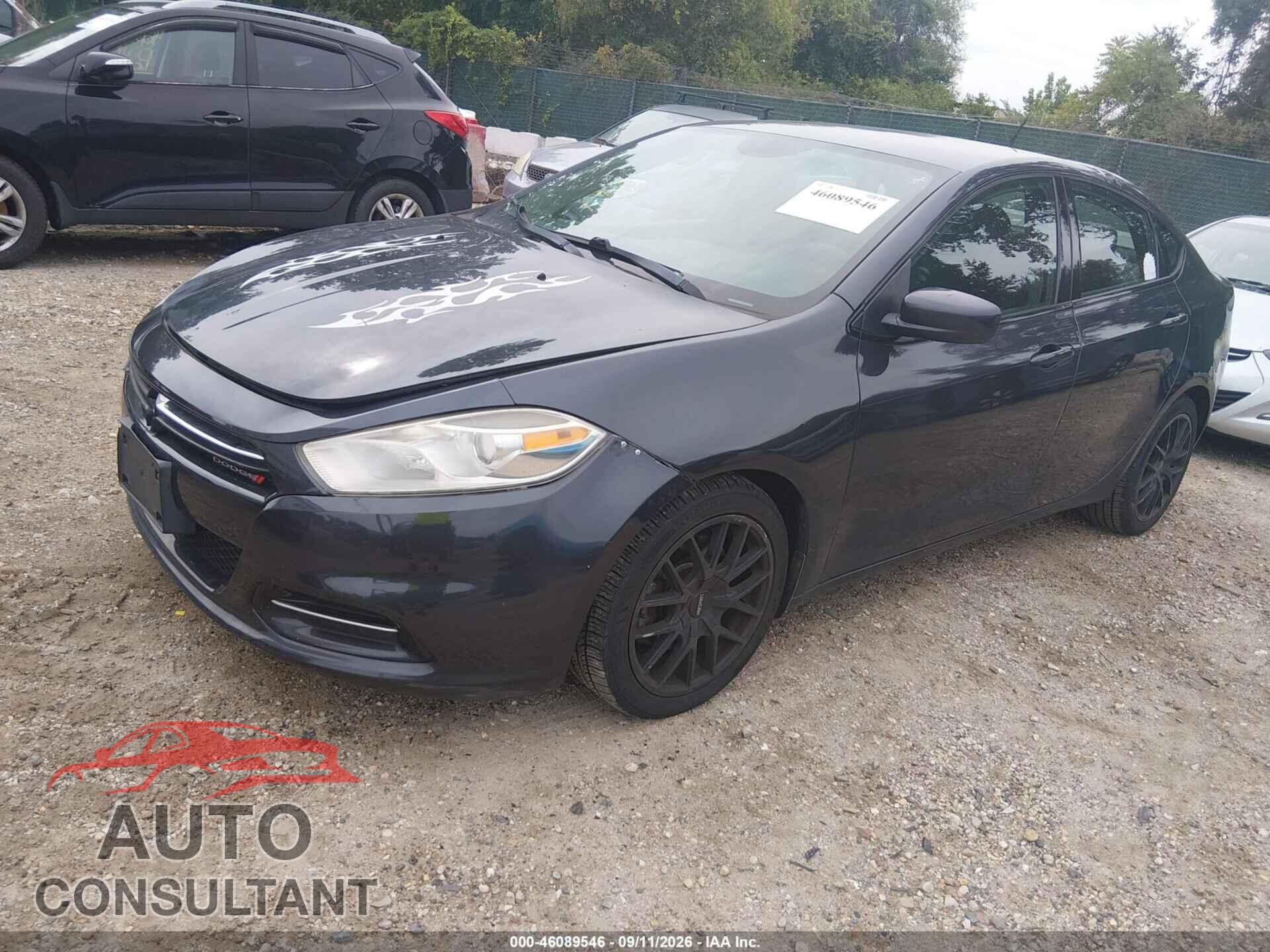 DODGE DART 2014 - 1C3CDFDH9ED667741