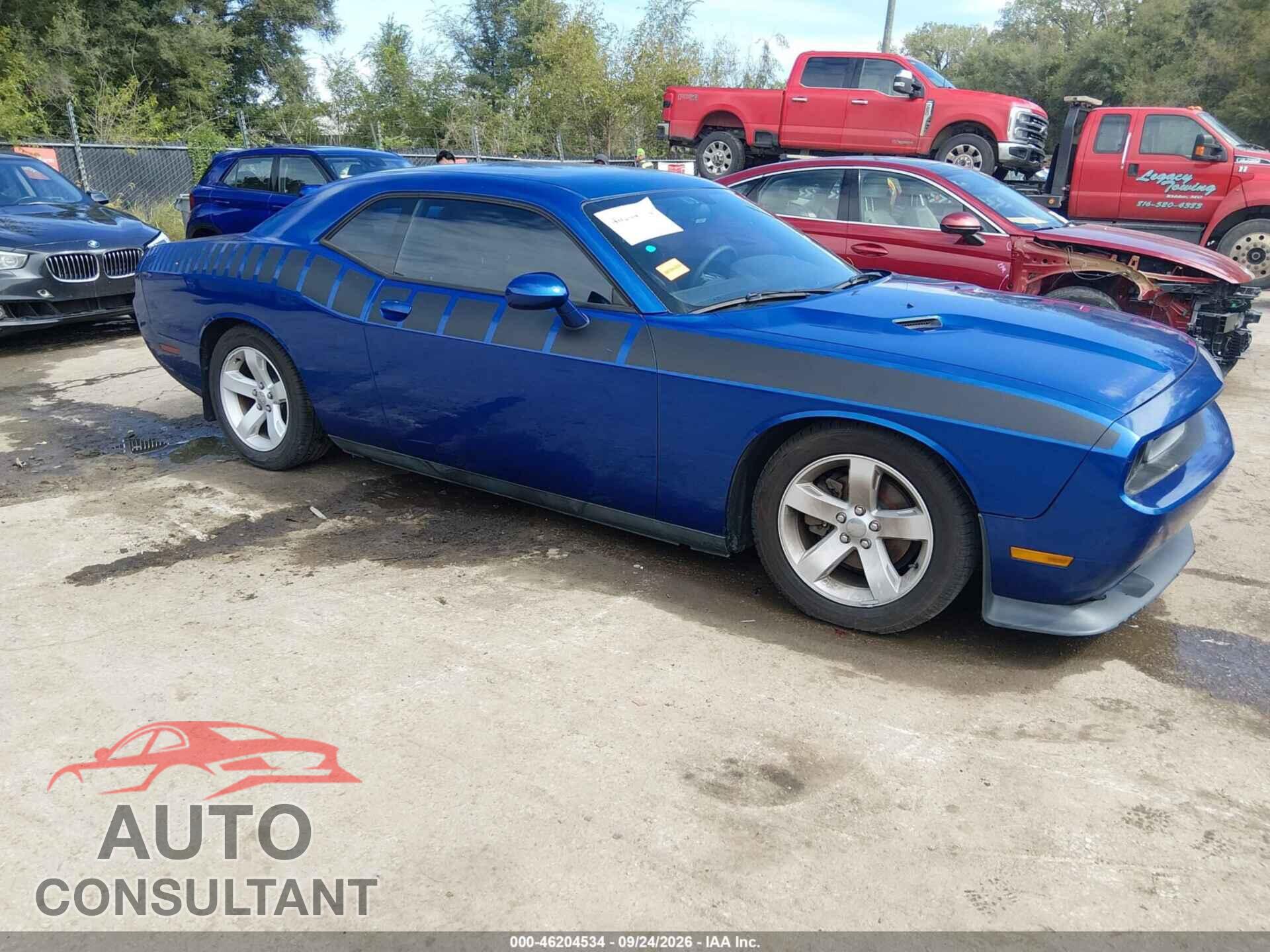 DODGE CHALLENGER 2012 - 2C3CDYAG8CH239120