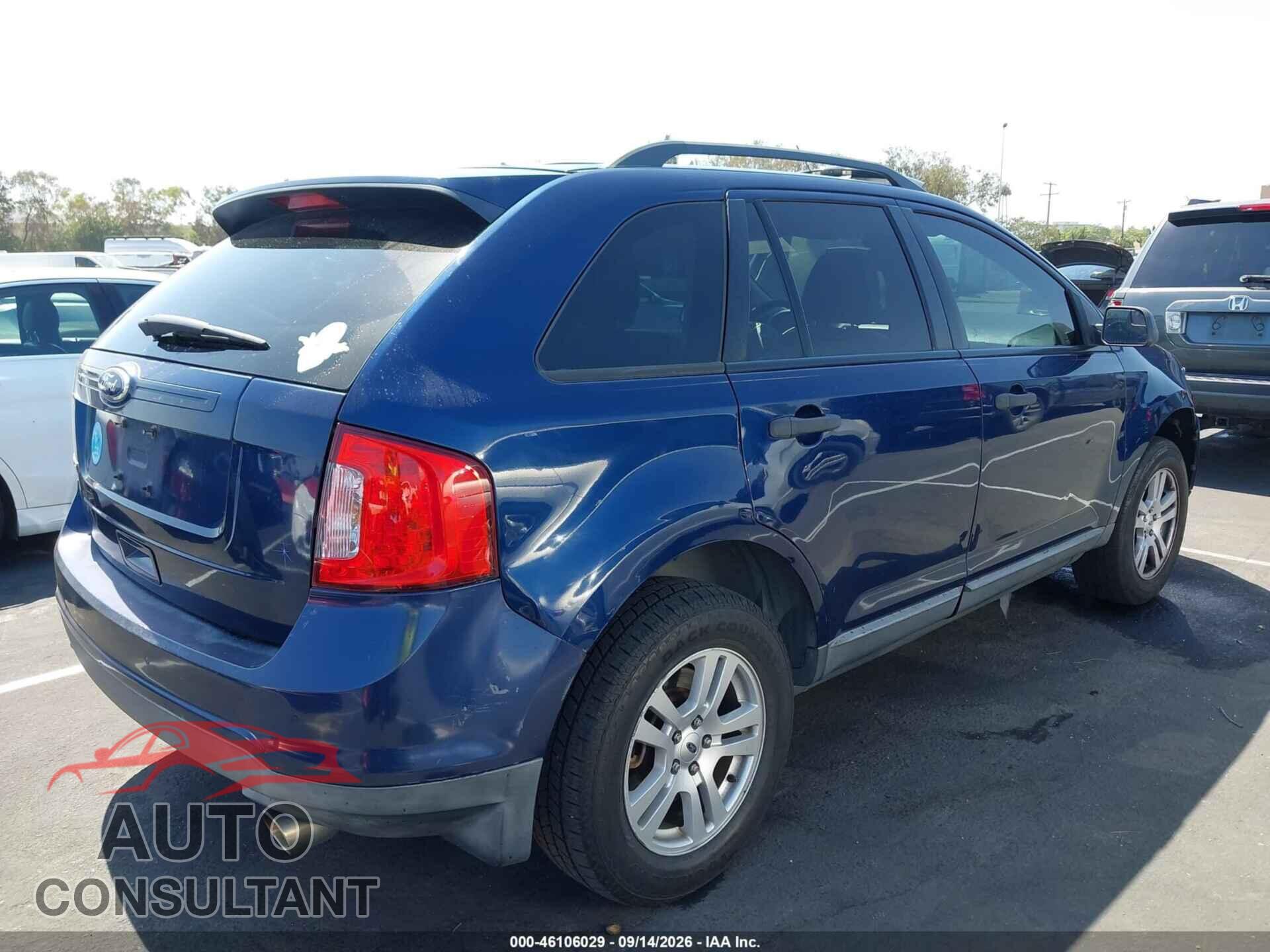 FORD EDGE 2012 - 2FMDK3GC4CBA62495