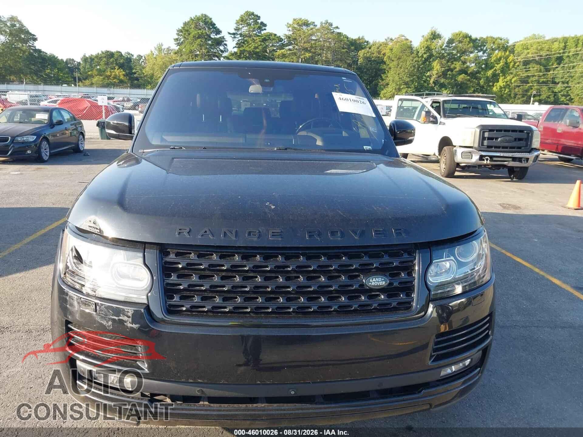 LAND ROVER RANGE ROVER 2016 - SALGS2VF2GA257045