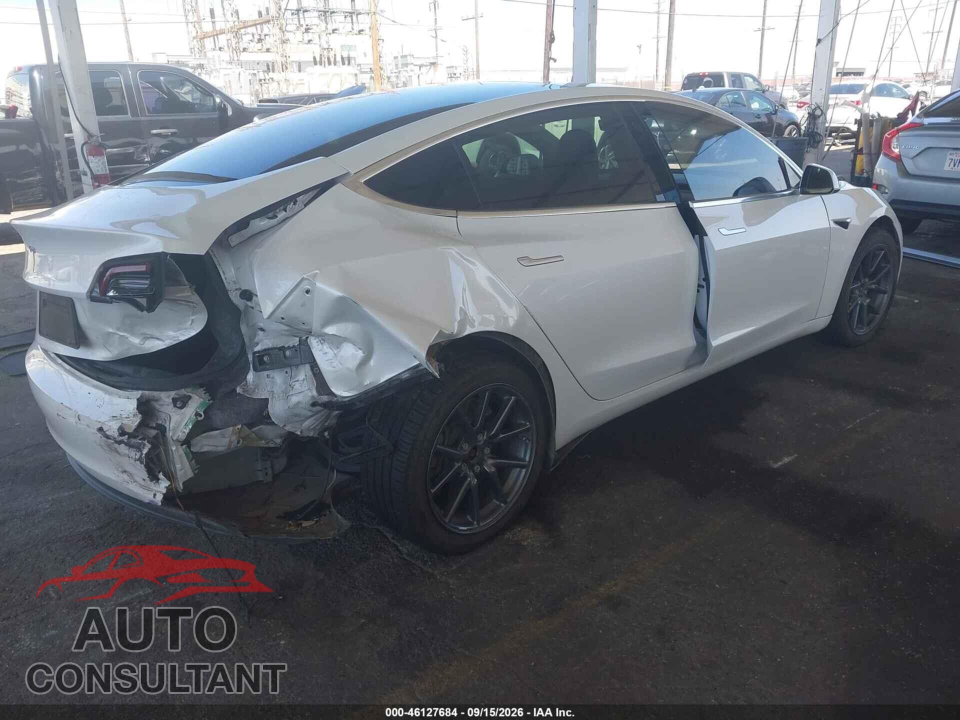 TESLA MODEL 3 2018 - 5YJ3E1EA6JF162143
