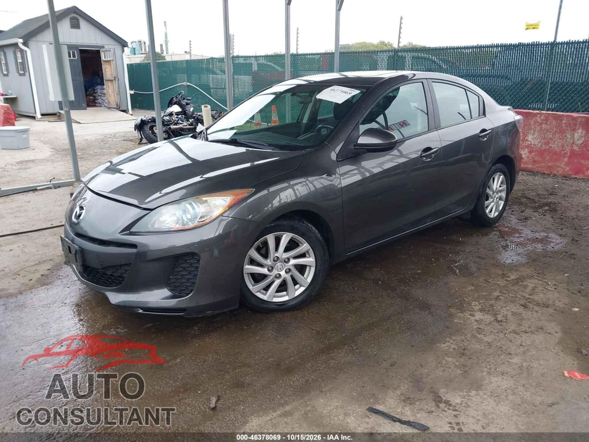MAZDA MAZDA3 2012 - JM1BL1V88C1636068