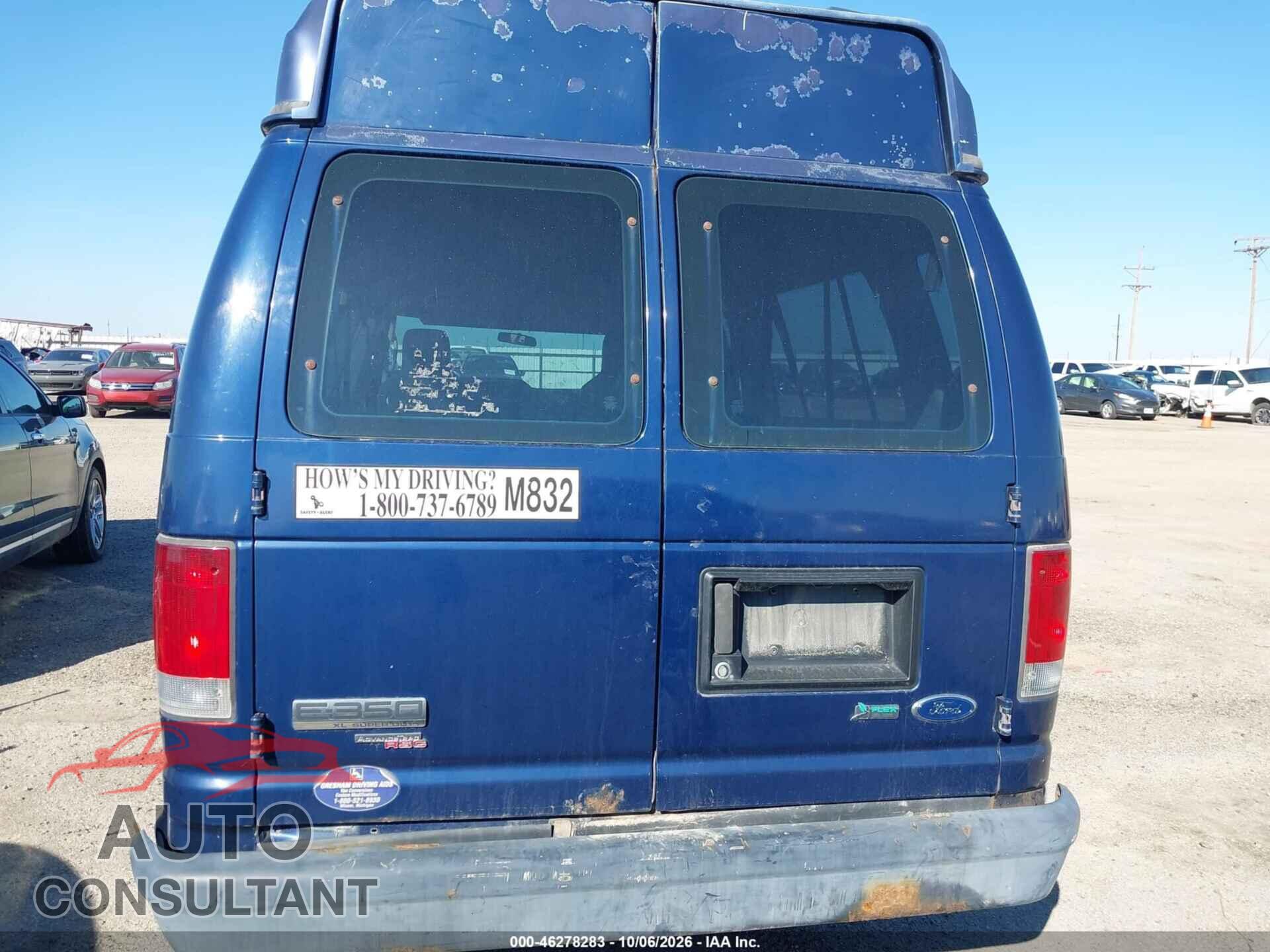 FORD E-350 SUPER DUTY 2010 - 1FBSS3BL2ADA95171
