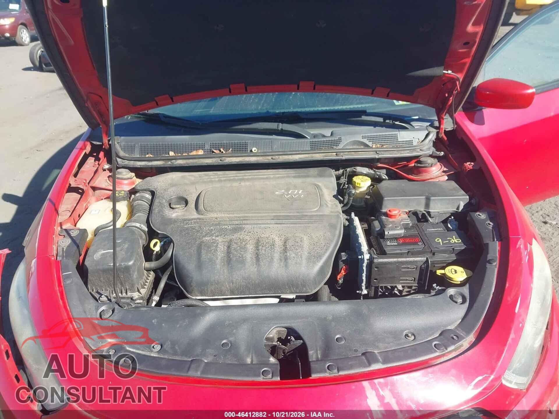 DODGE DART 2013 - 1C3CDFBA0DD345476