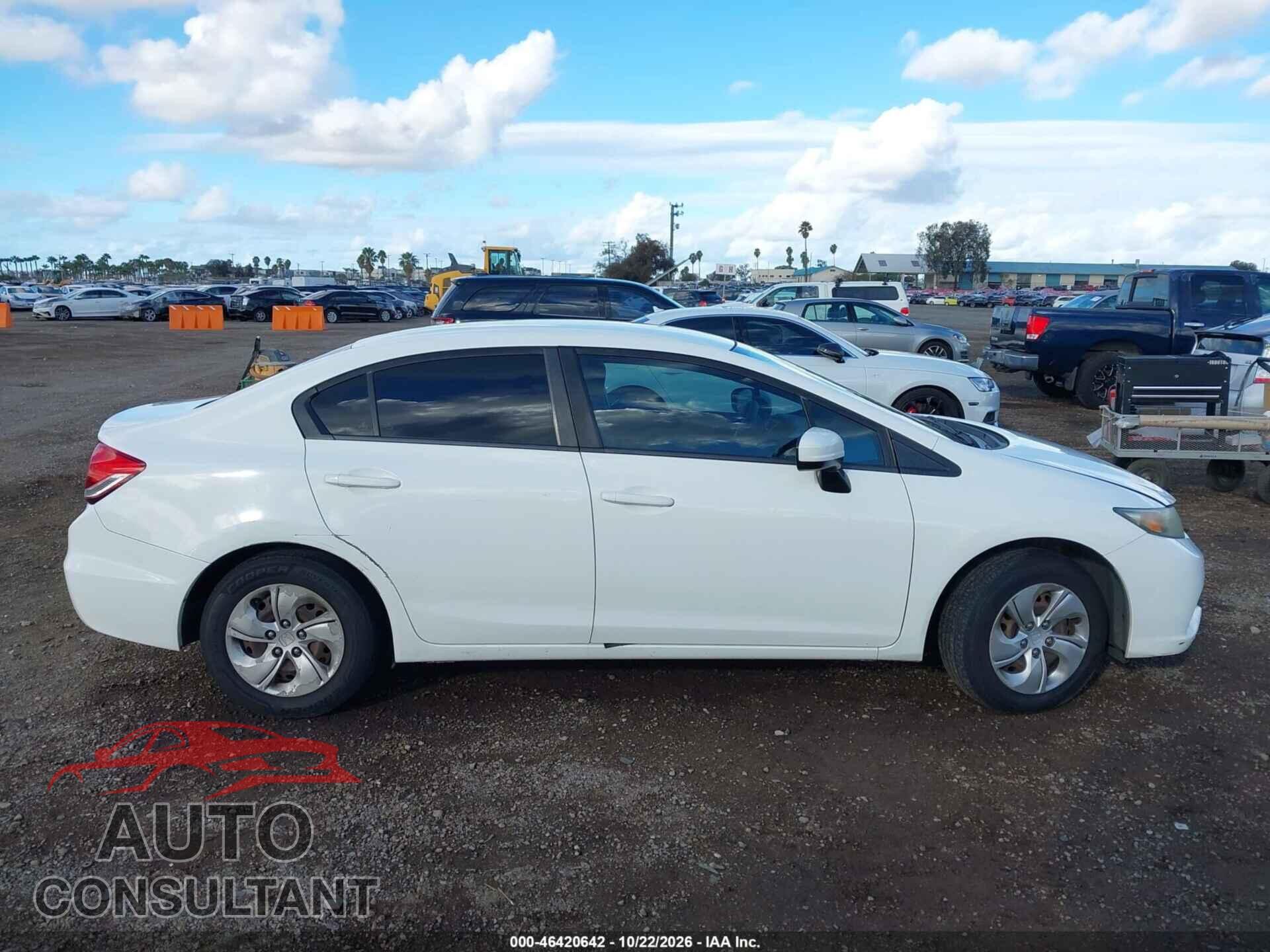 HONDA CIVIC 2014 - 19XFB2F5XEE257765