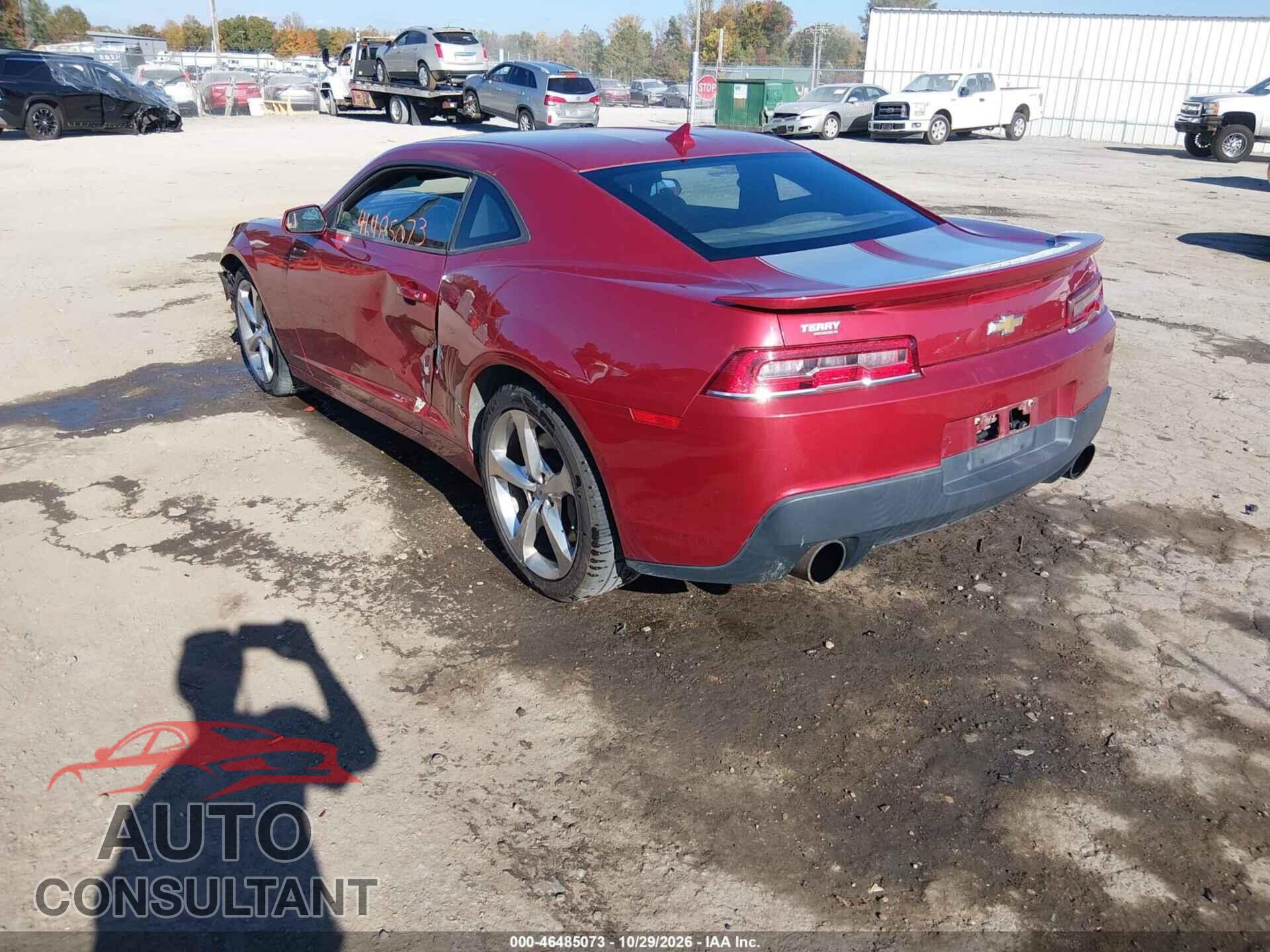 CHEVROLET CAMARO 2015 - 2G1FH1EJ2F9303475