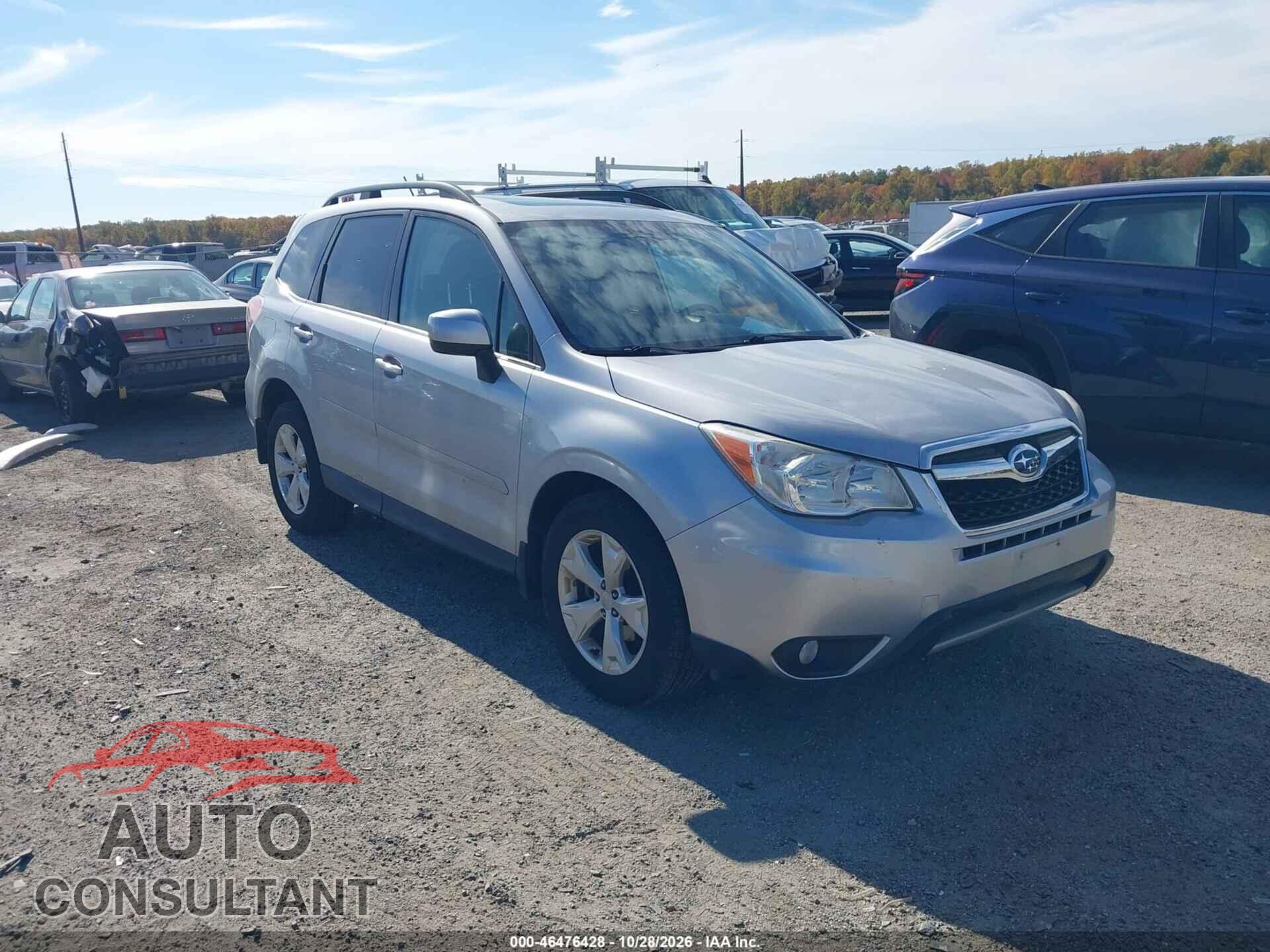 SUBARU FORESTER 2014 - JF2SJAHC8EH433103
