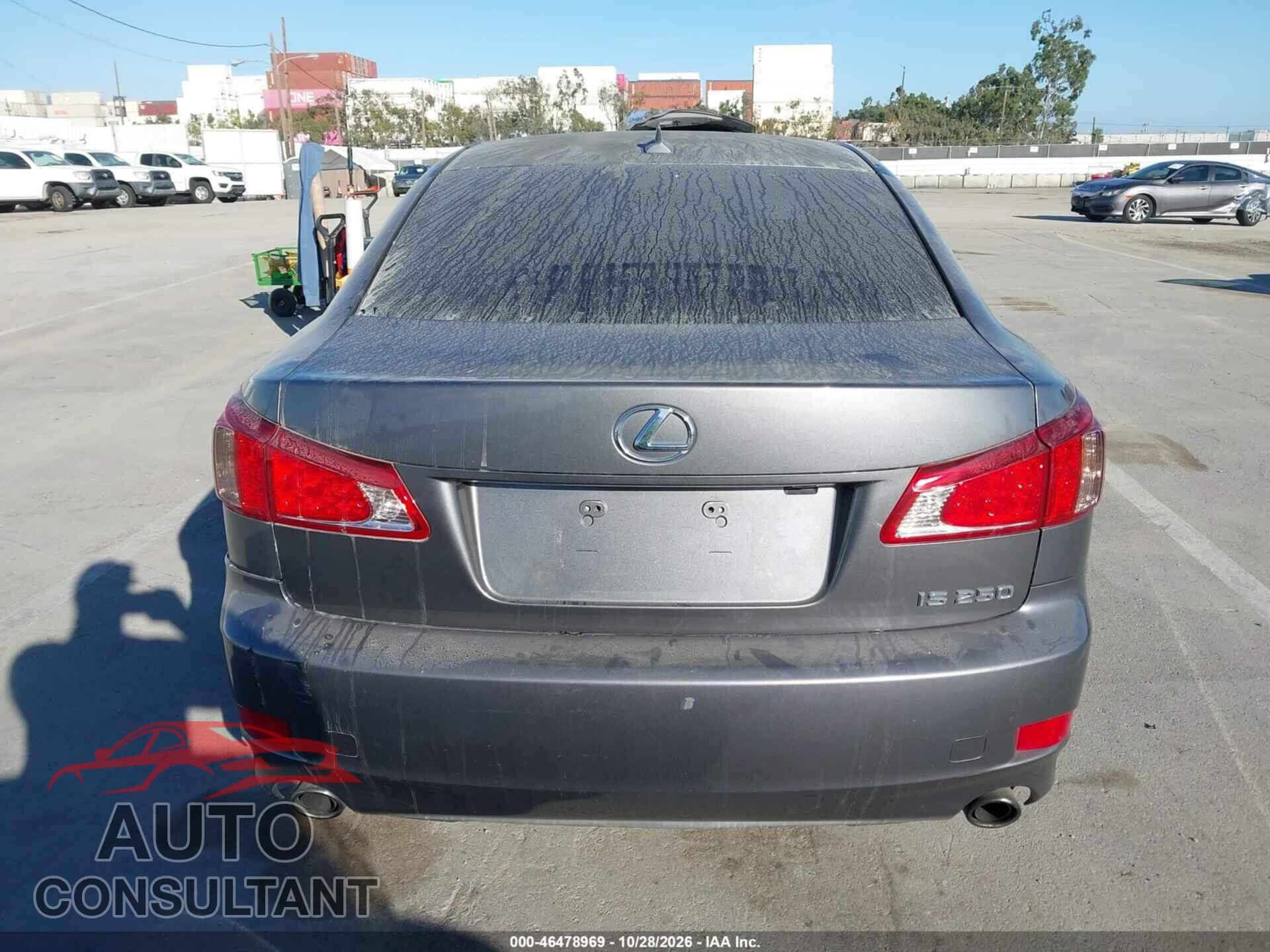 LEXUS IS 250 2012 - JTHBF5C29C5171806