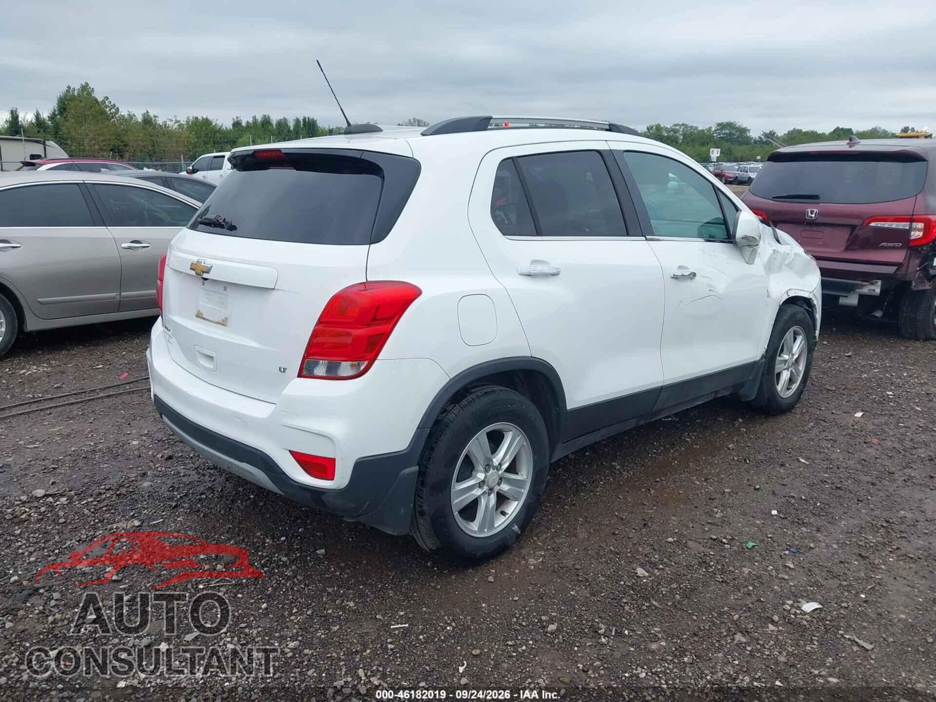 CHEVROLET TRAX 2017 - 3GNCJLSB3HL268430