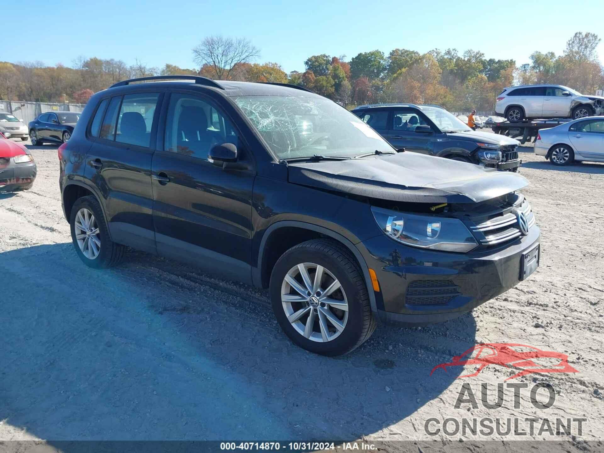 VOLKSWAGEN TIGUAN LIMITED 2018 - WVGBV7AX8JK000456