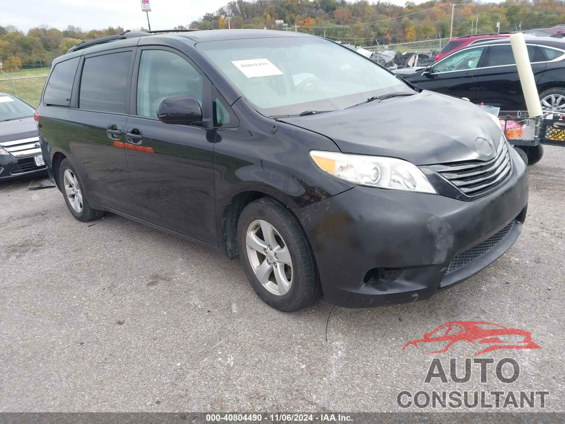 TOYOTA SIENNA 2014 - 5TDKK3DC6ES429219