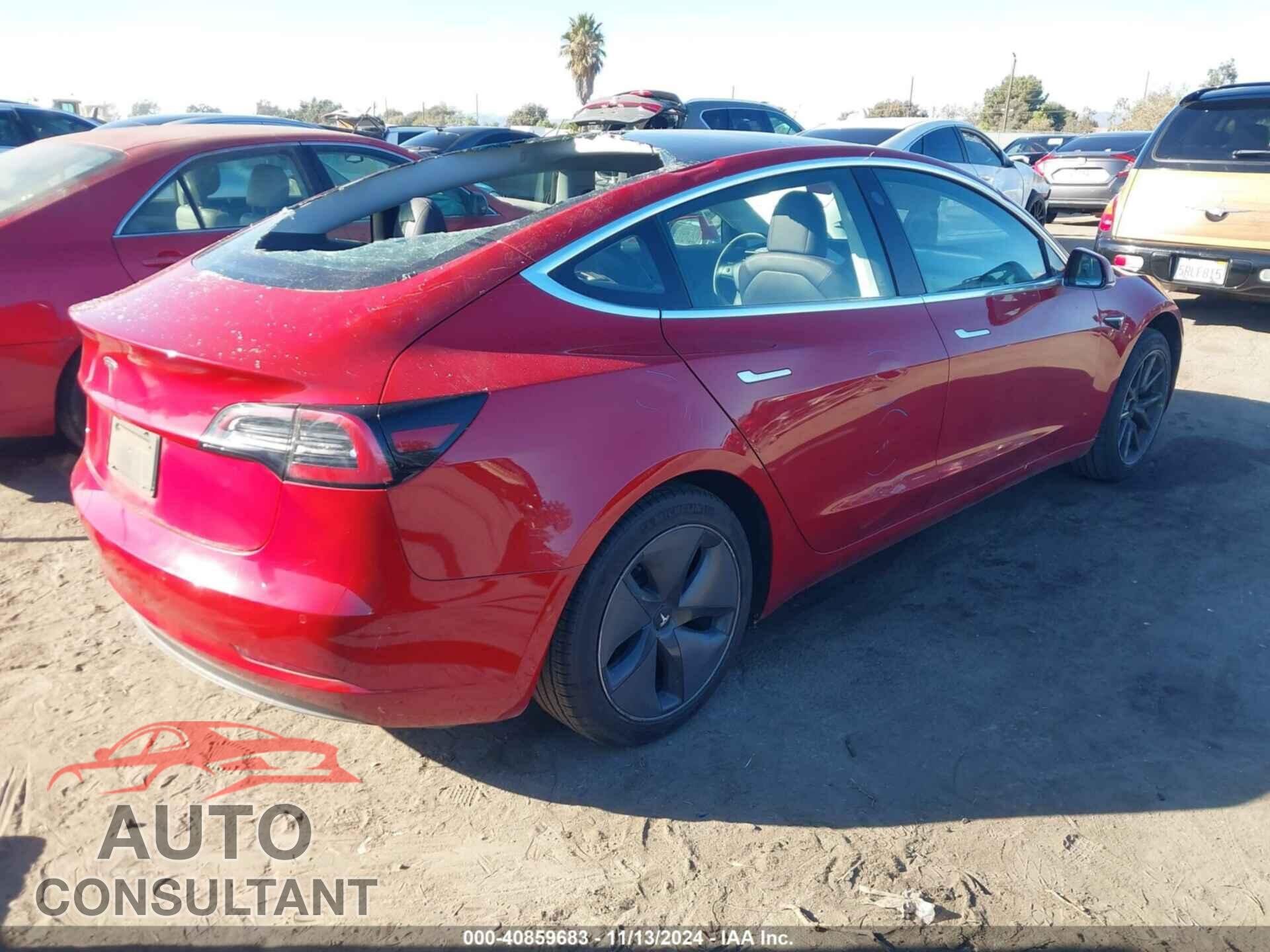 TESLA MODEL 3 2019 - 5YJ3E1EA6KF464033