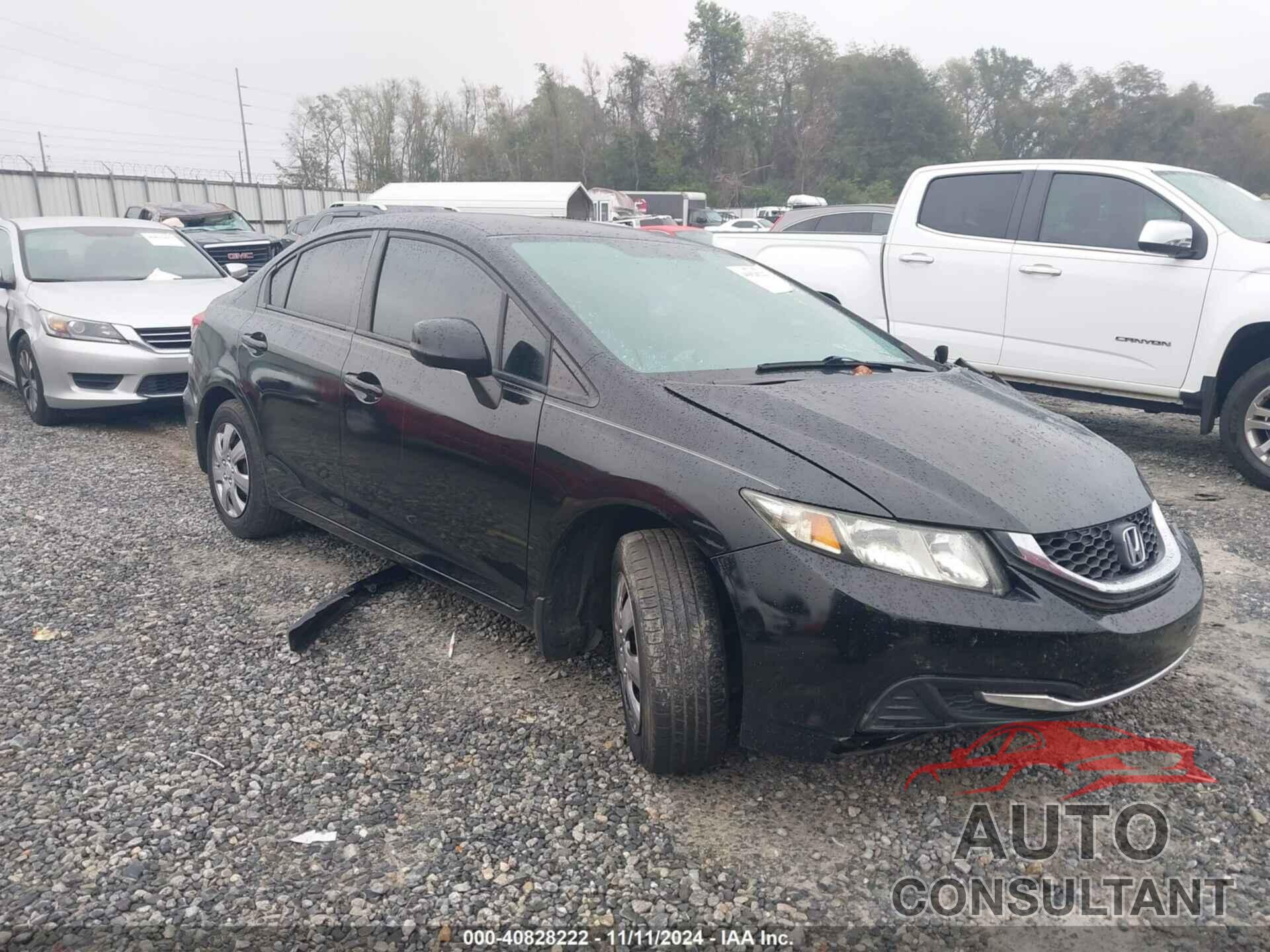 HONDA CIVIC 2013 - 19XFB2F59DE100243