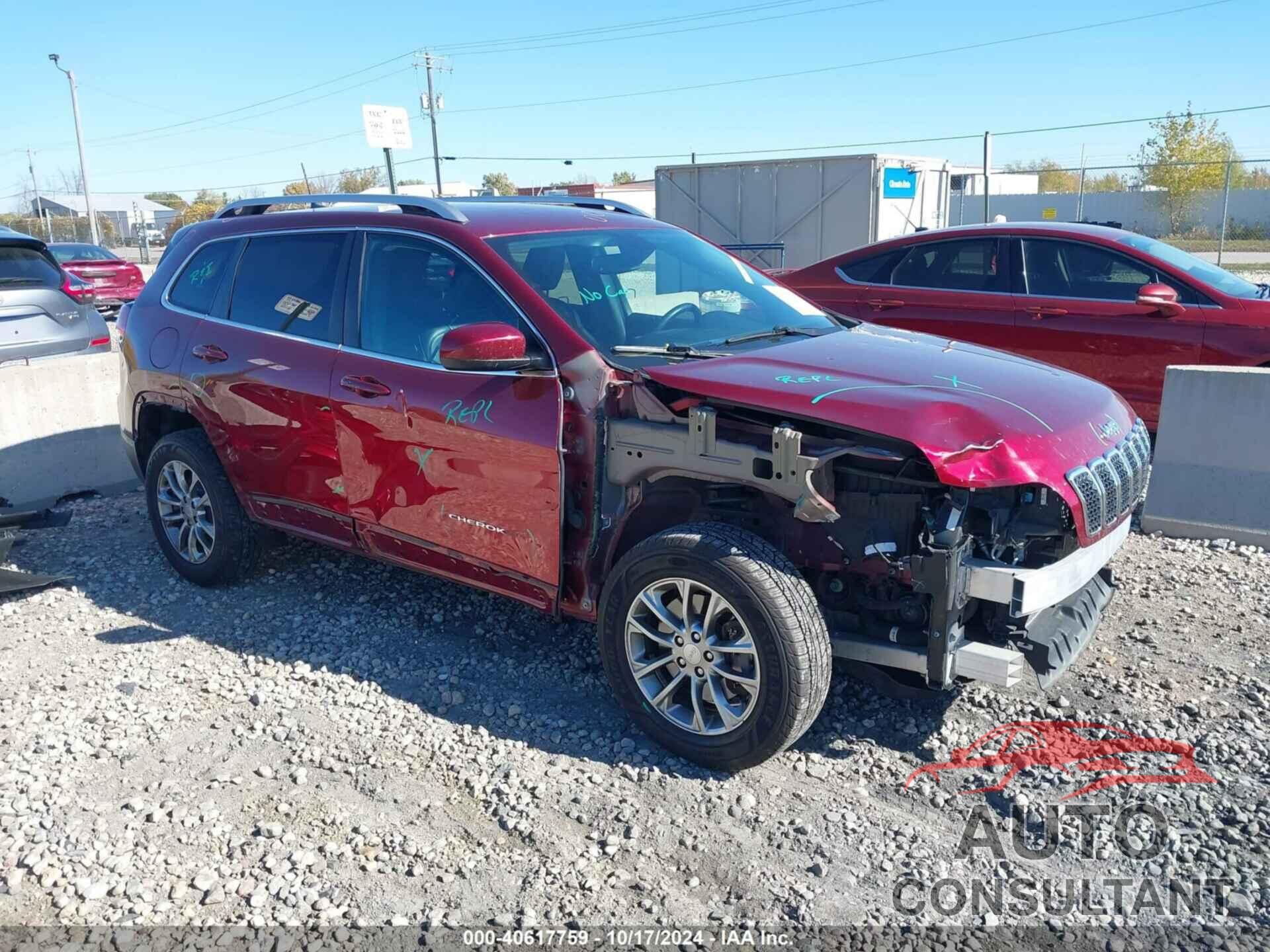 JEEP CHEROKEE 2019 - 1C4PJMLX7KD244817