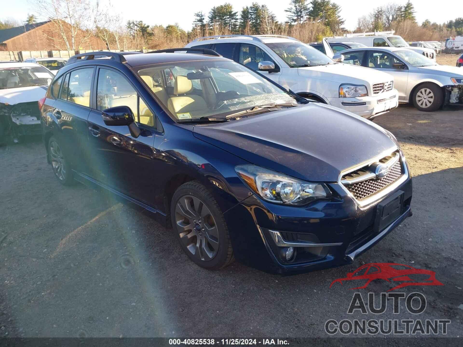 SUBARU IMPREZA 2016 - JF1GPAP6XGG250220