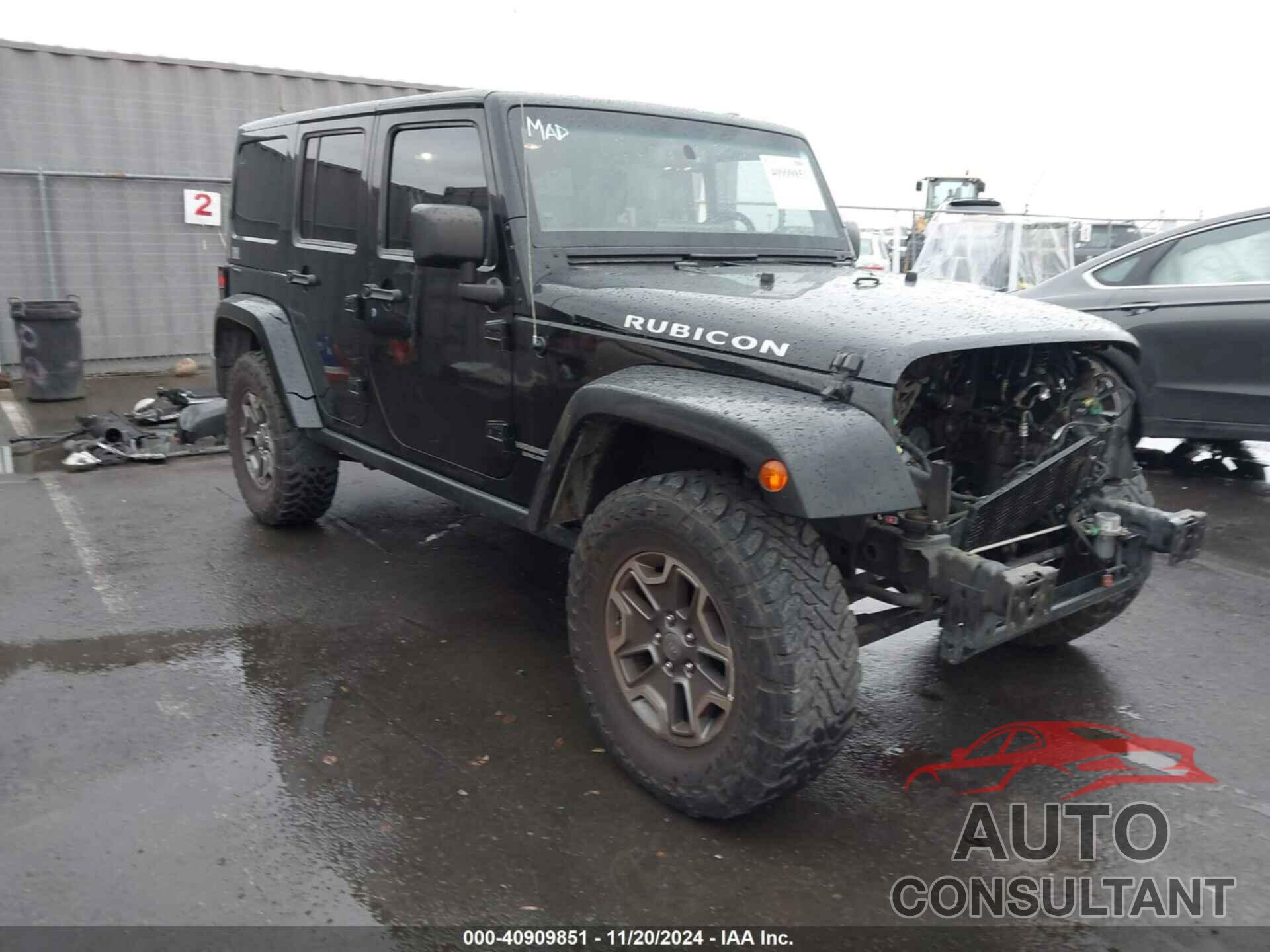 JEEP WRANGLER UNLIMITED 2013 - 1C4HJWFG4DL539801