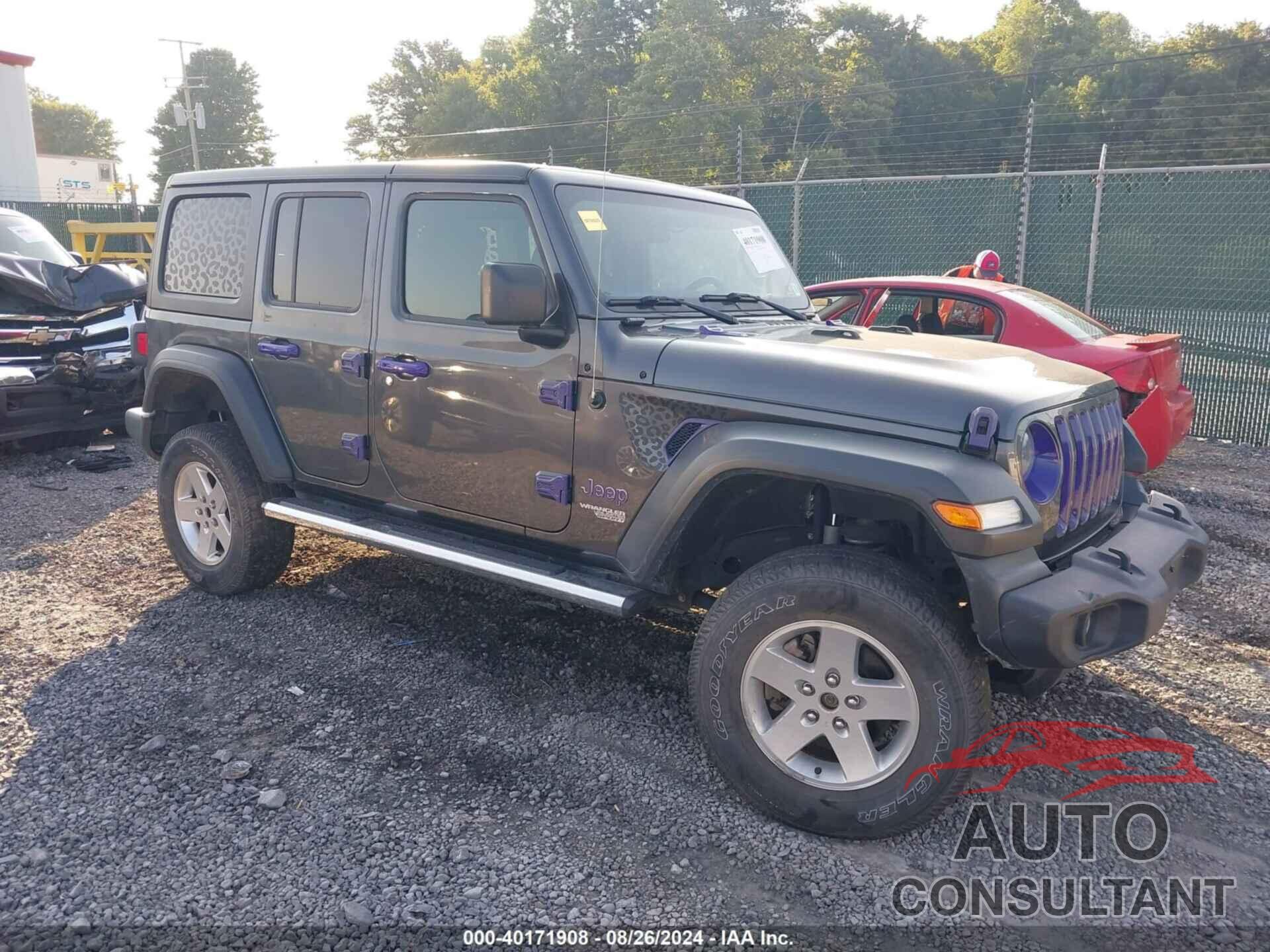 JEEP WRANGLER UNLIMITED 2020 - 1C4HJXDG8LW348100