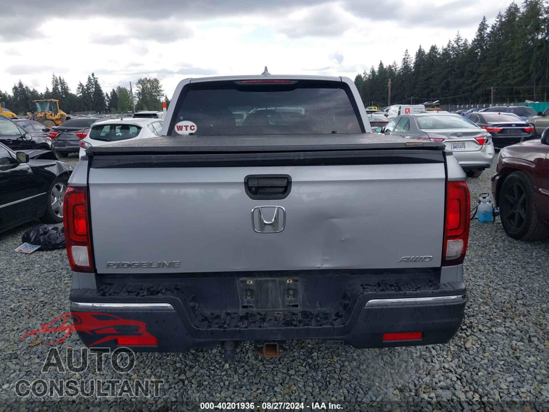 HONDA RIDGELINE 2017 - 5FPYK3F29HB020081