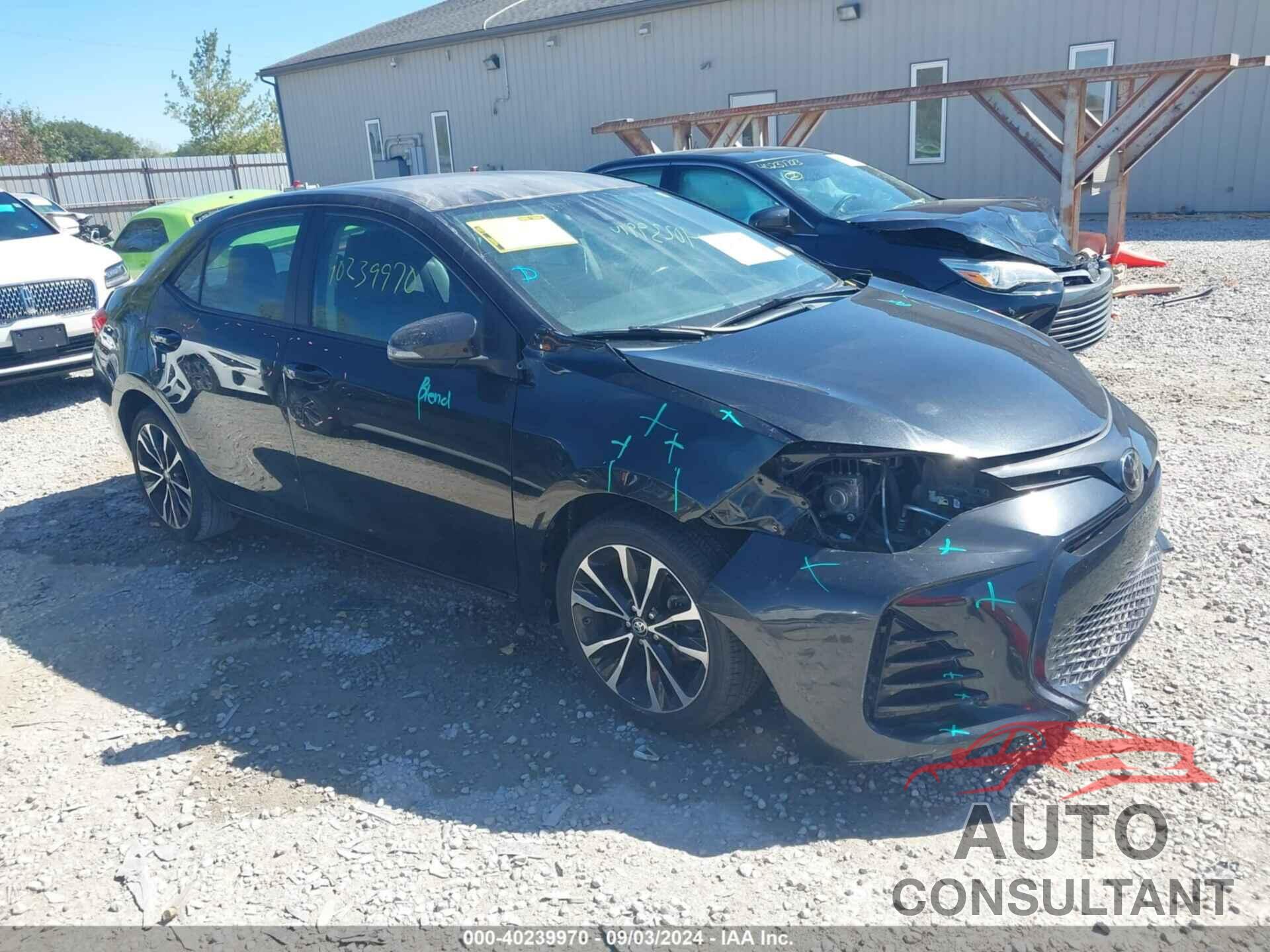 TOYOTA COROLLA 2018 - 2T1BURHE5JC093607