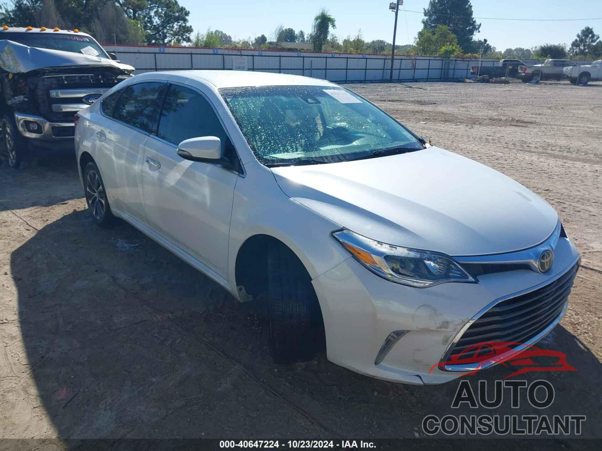 TOYOTA AVALON 2017 - 4T1BK1EB0HU249935