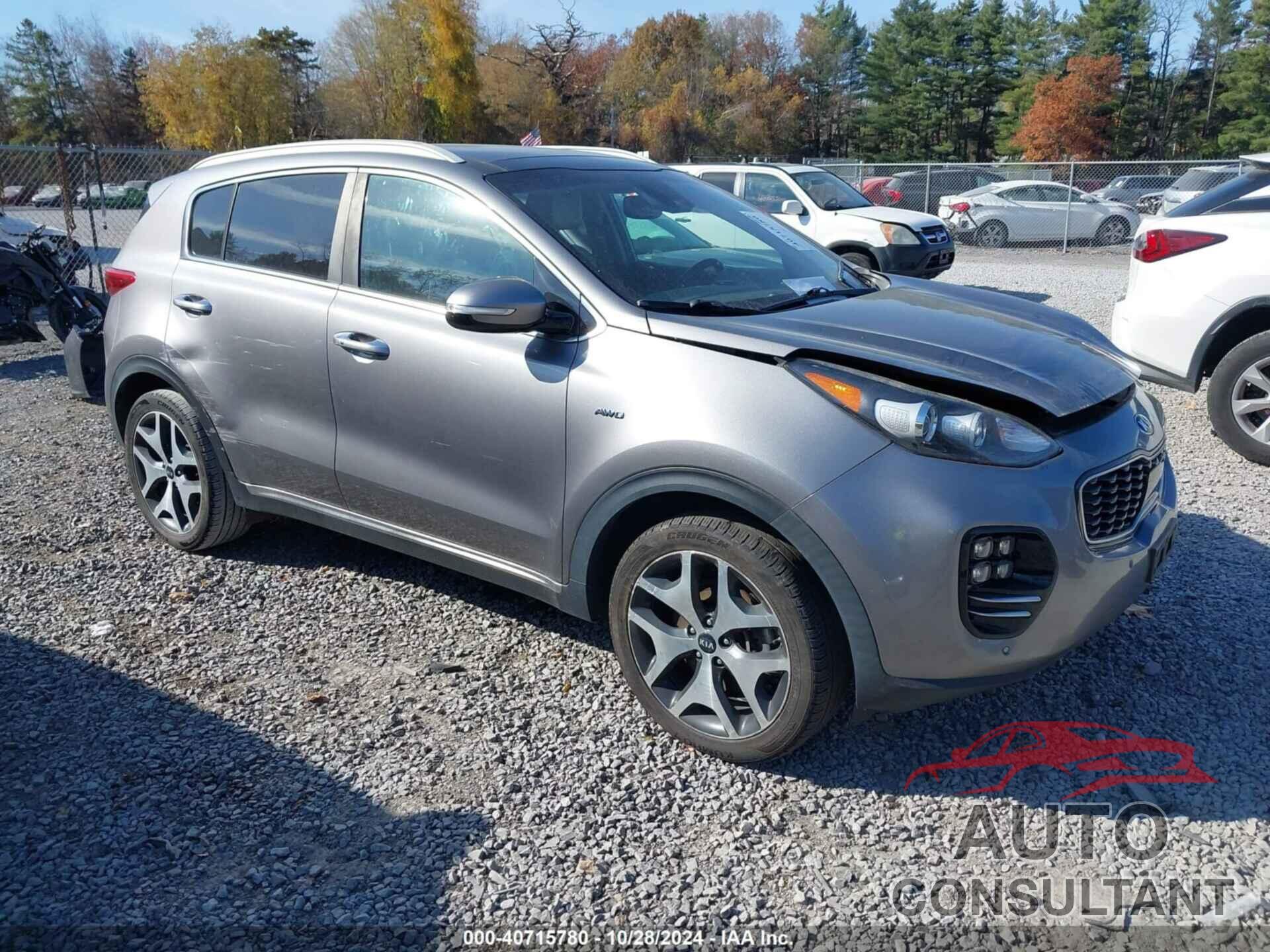 KIA SPORTAGE 2017 - KNDPRCA60H7190944